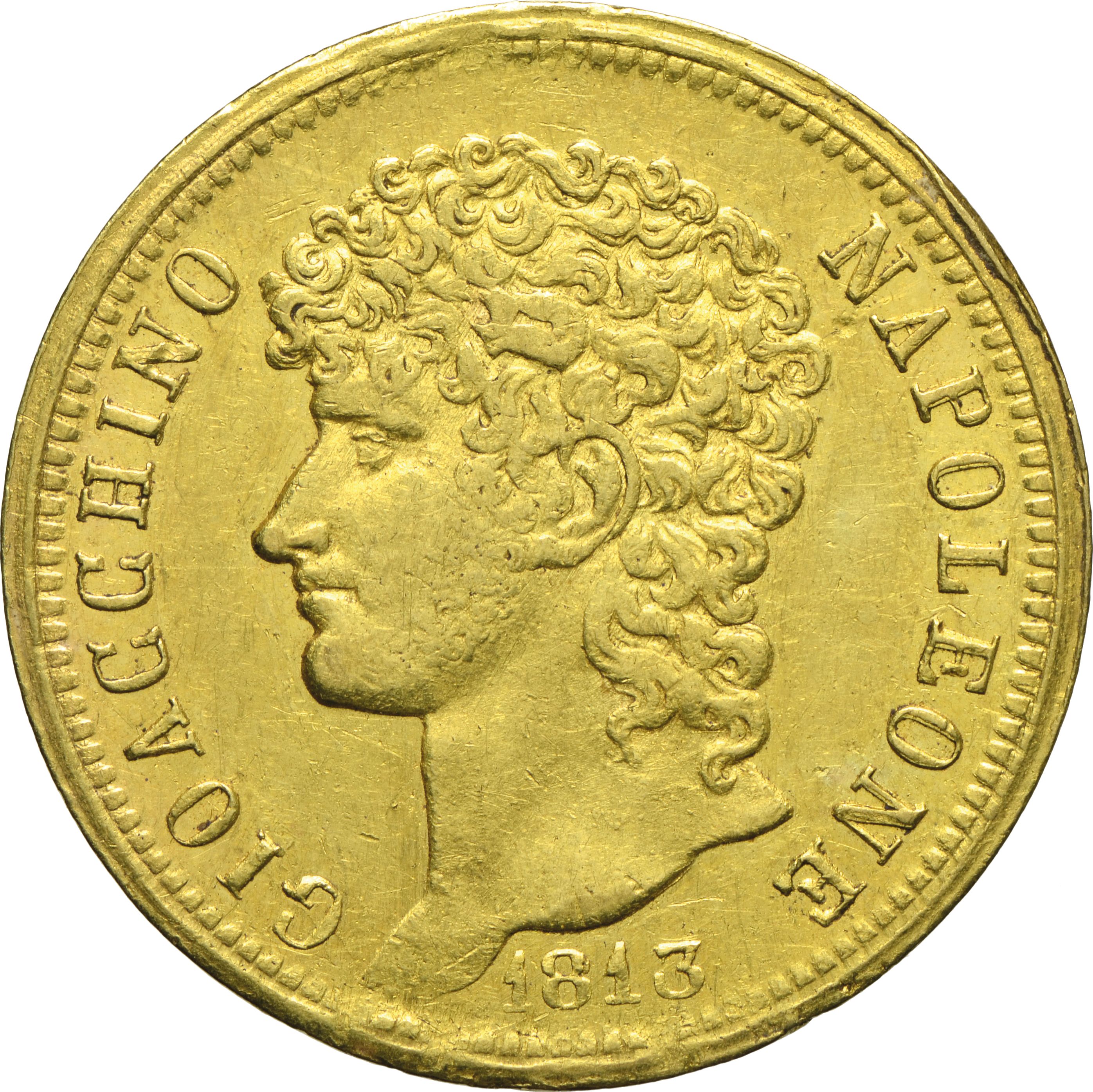 moneta - 40 Lire (anni dieci SECOLI/ XIX)