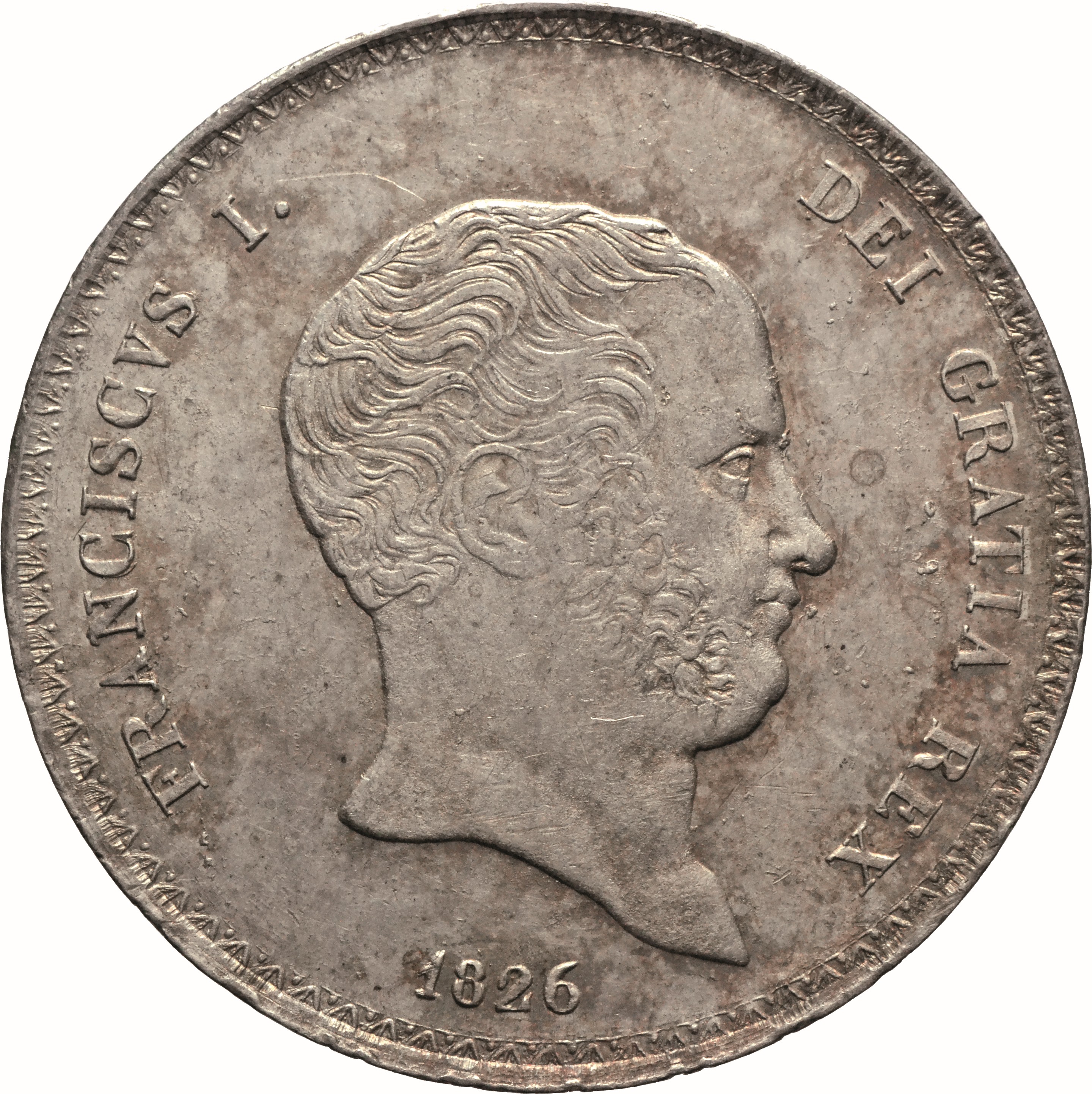 moneta - Mezza Piastra da 60 Grana (SECOLI/ XIX)