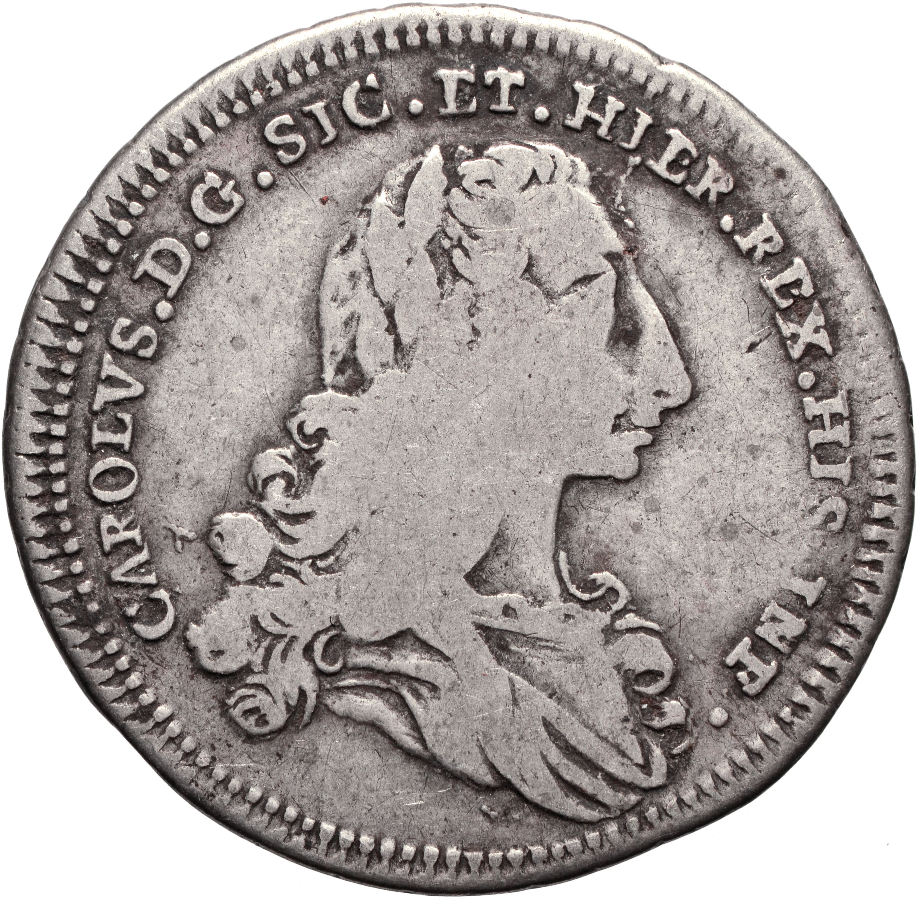 moneta - 4 Tarì (anni trenta SECOLI/ XVIII)