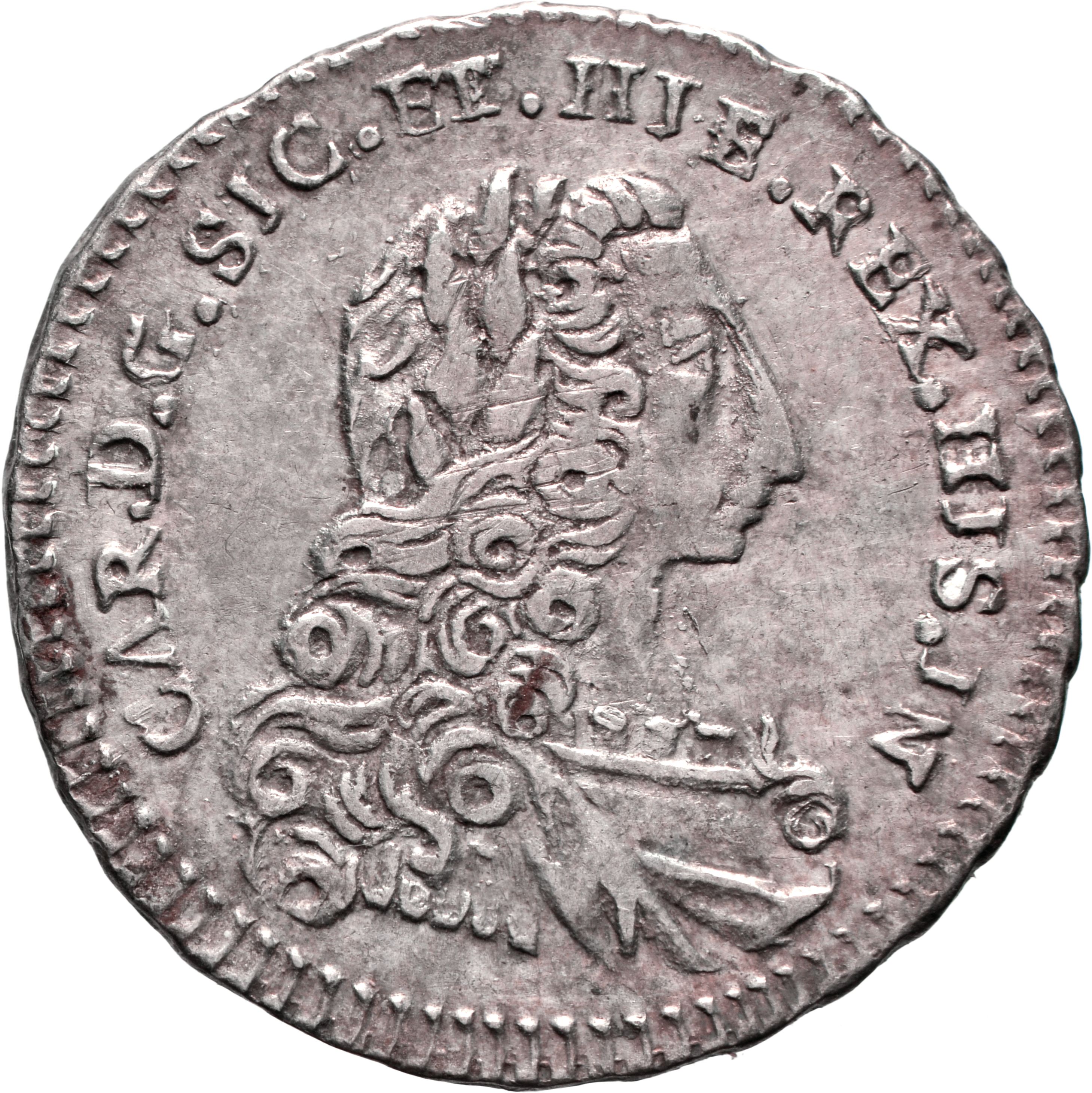 moneta - 2 Tarì (anni trenta SECOLI/ XVIII)