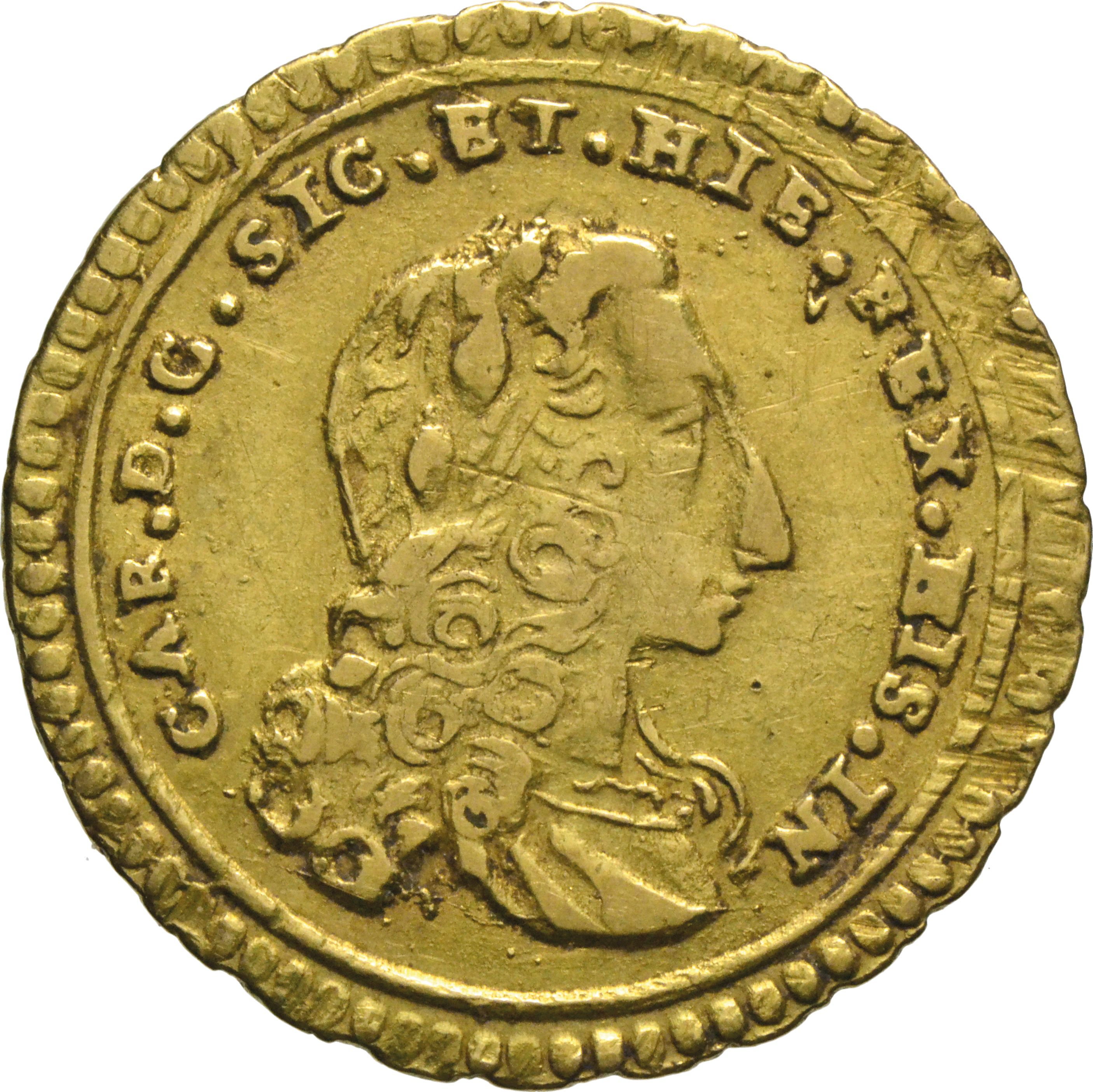 moneta - Oncia (anni trenta SECOLI/ XVIII)