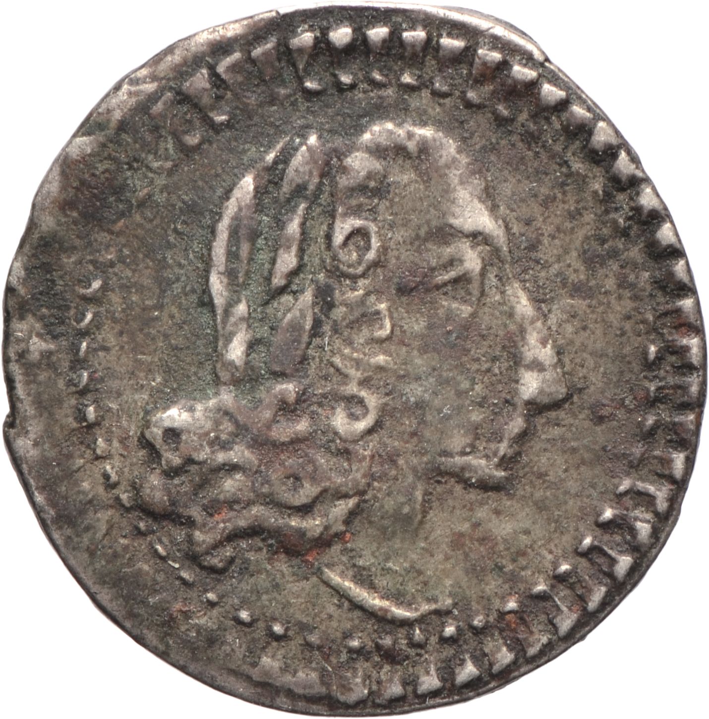 moneta - Cinquina da 5 grani (anni trenta SECOLI/ XVIII)