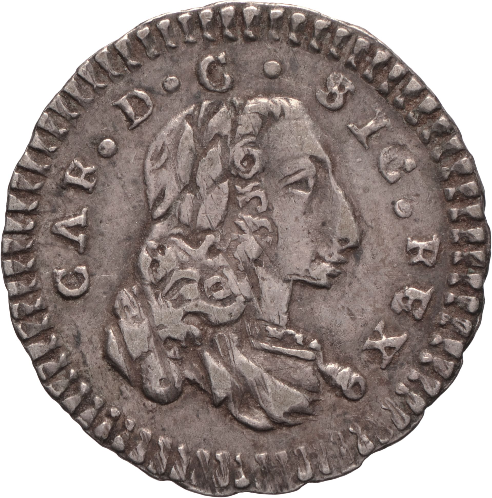 moneta - Mezzo Tarì (anni trenta SECOLI/ XVIII)