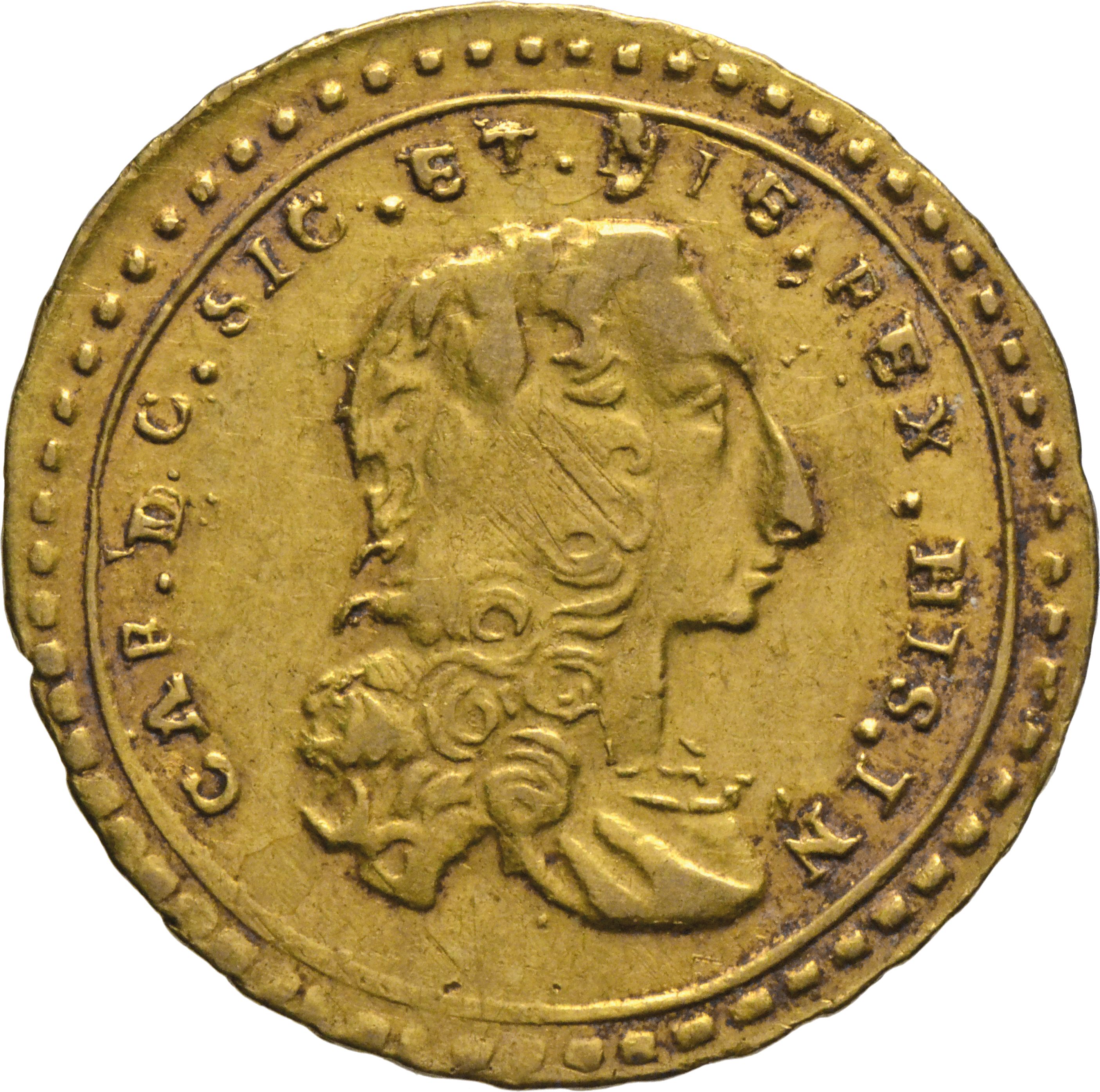 moneta - Oncia (anni quaranta SECOLI/ XVIII)