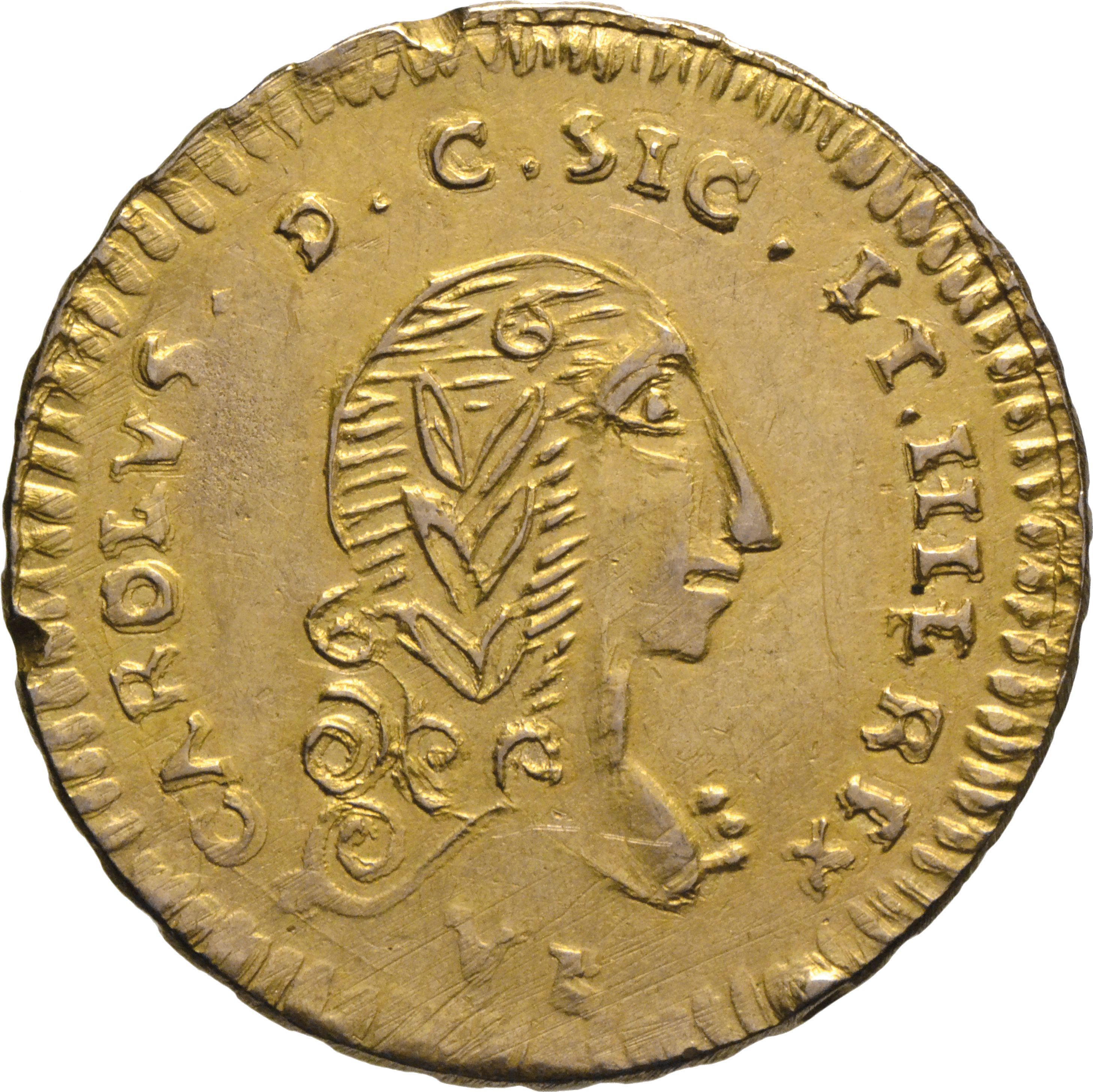 moneta - Oncia (anni cinquanta SECOLI/ XVIII)