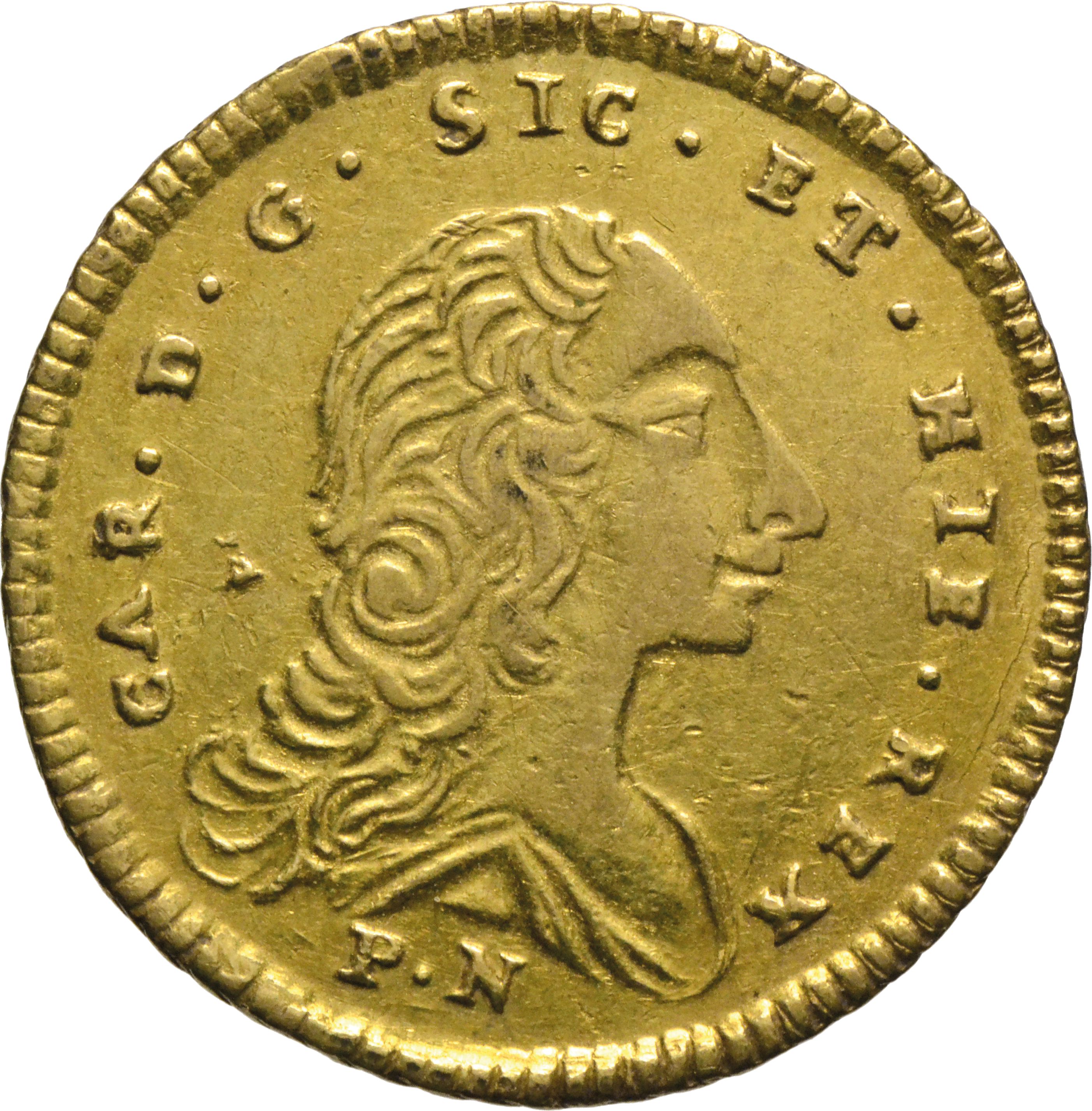 moneta - Oncia (anni cinquanta SECOLI/ XVIII)