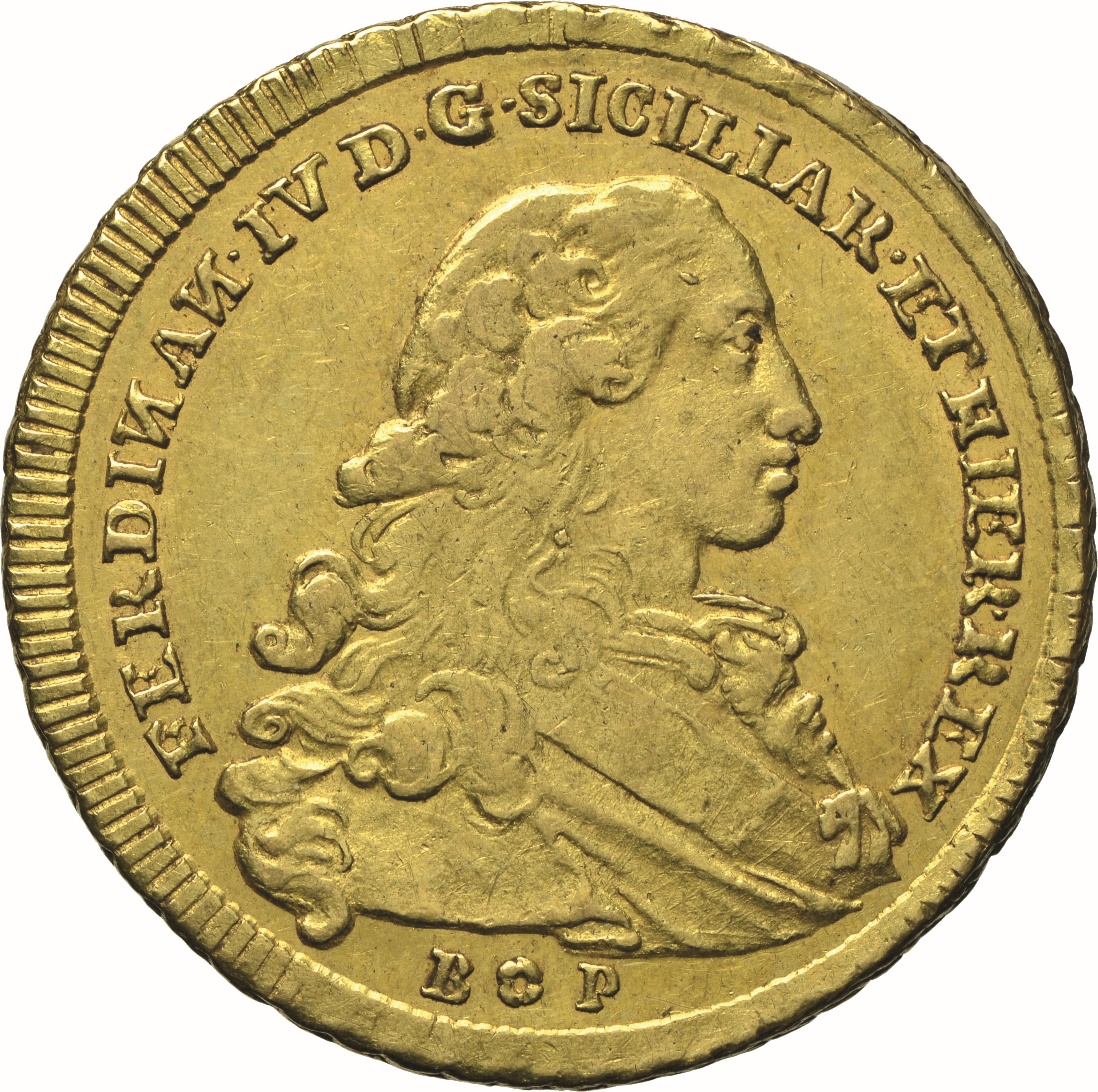 moneta - Oncia da 6 Ducati (seconda metà SECOLI/ XVIII)