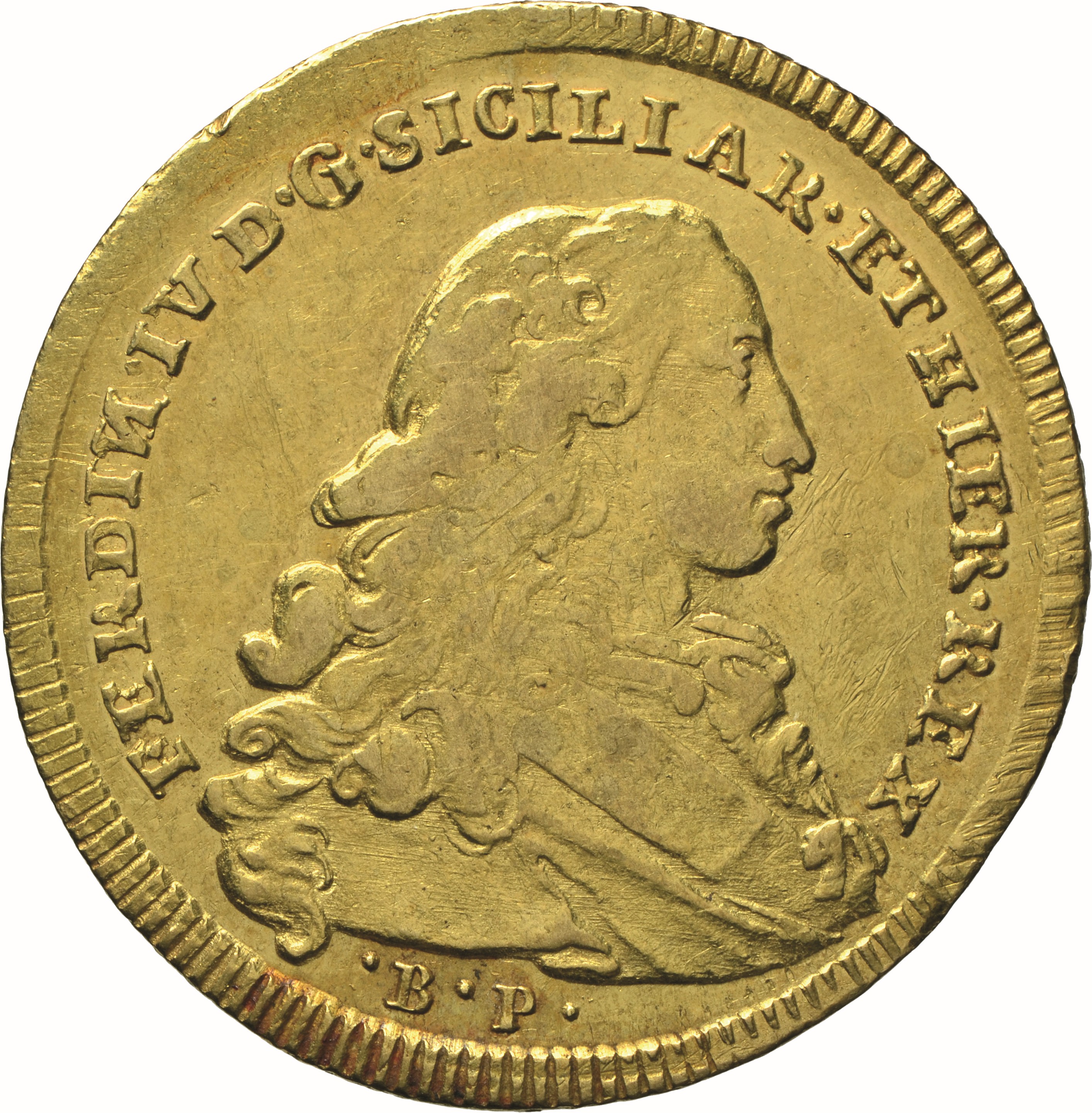 moneta - Oncia da 6 Ducati (seconda metà SECOLI/ XVIII)