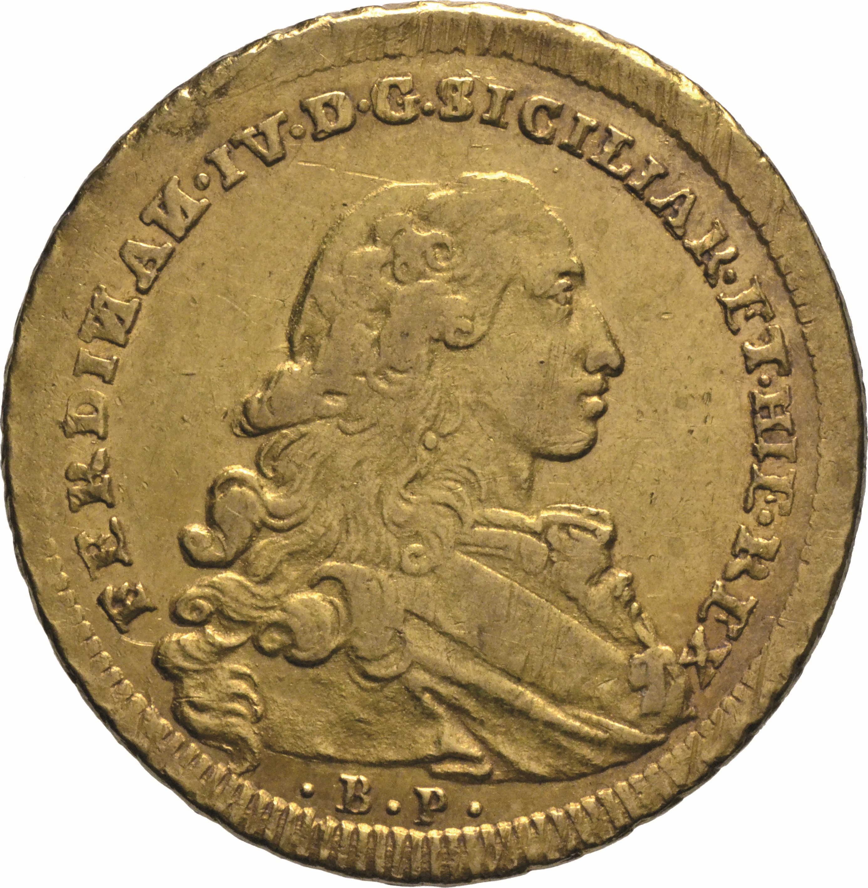 moneta - Oncia da 6 Ducati (seconda metà SECOLI/ XVIII)