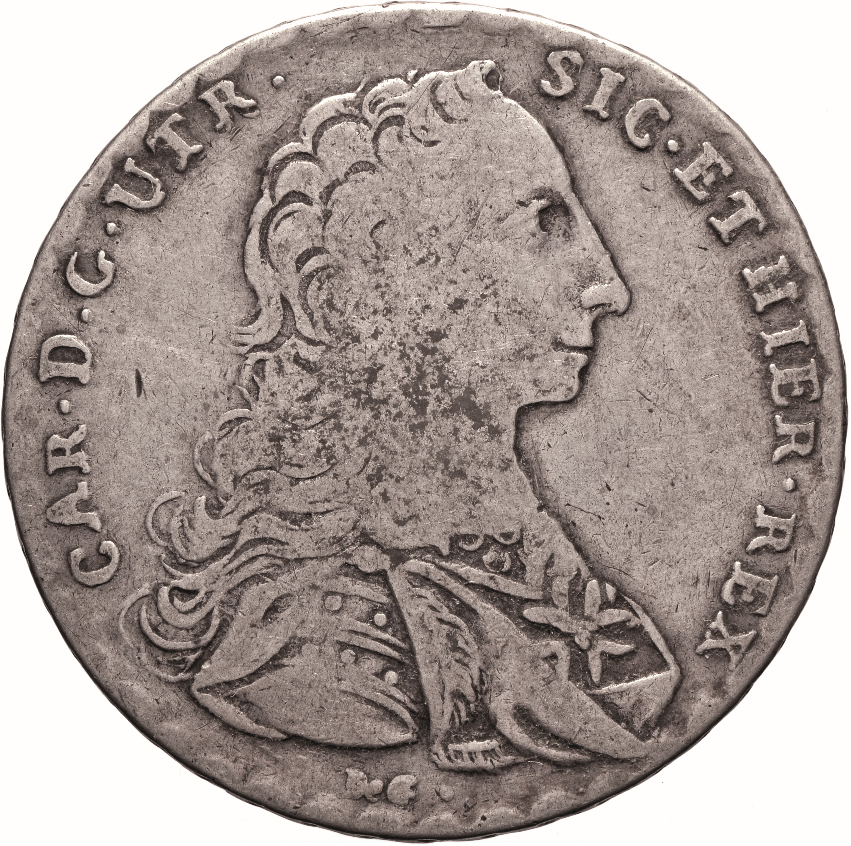 moneta - Piastra da 120 Grana (SECOLI/ XVIII)