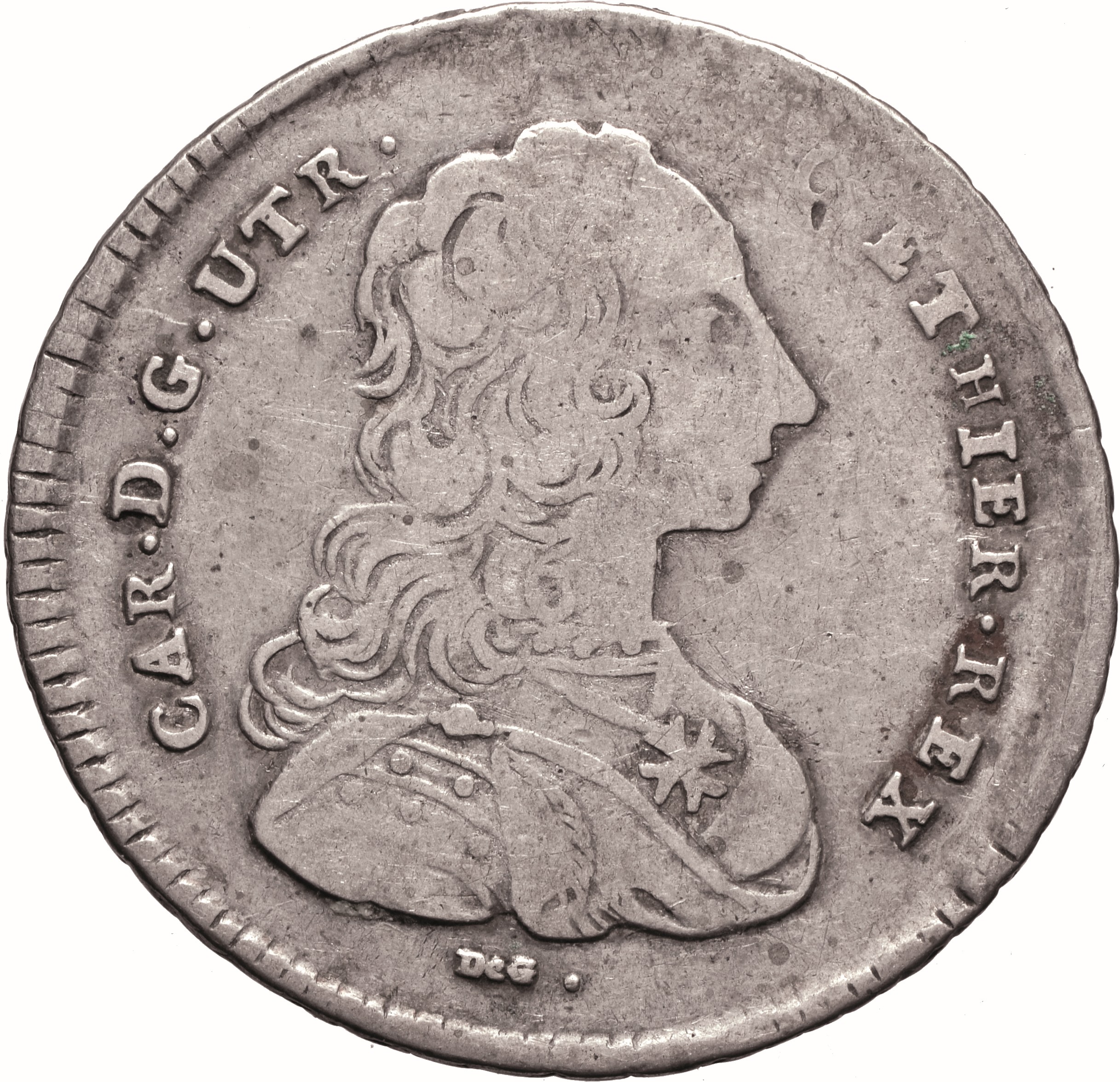 moneta - Mezza Piastra da 60 Grana (SECOLI/ XVIII)