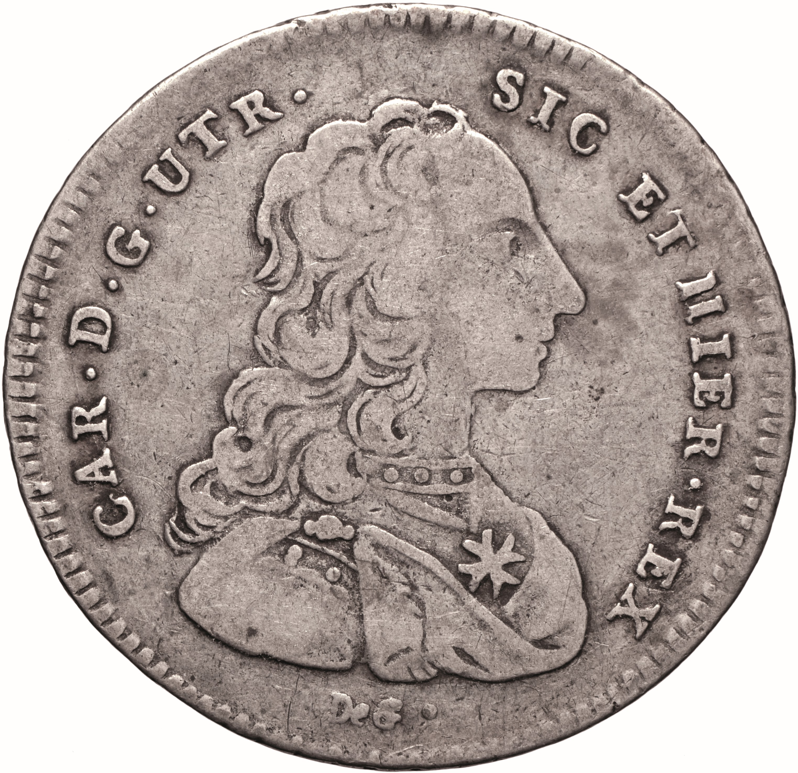 moneta - Mezza Piastra da 60 Grana (SECOLI/ XVIII)