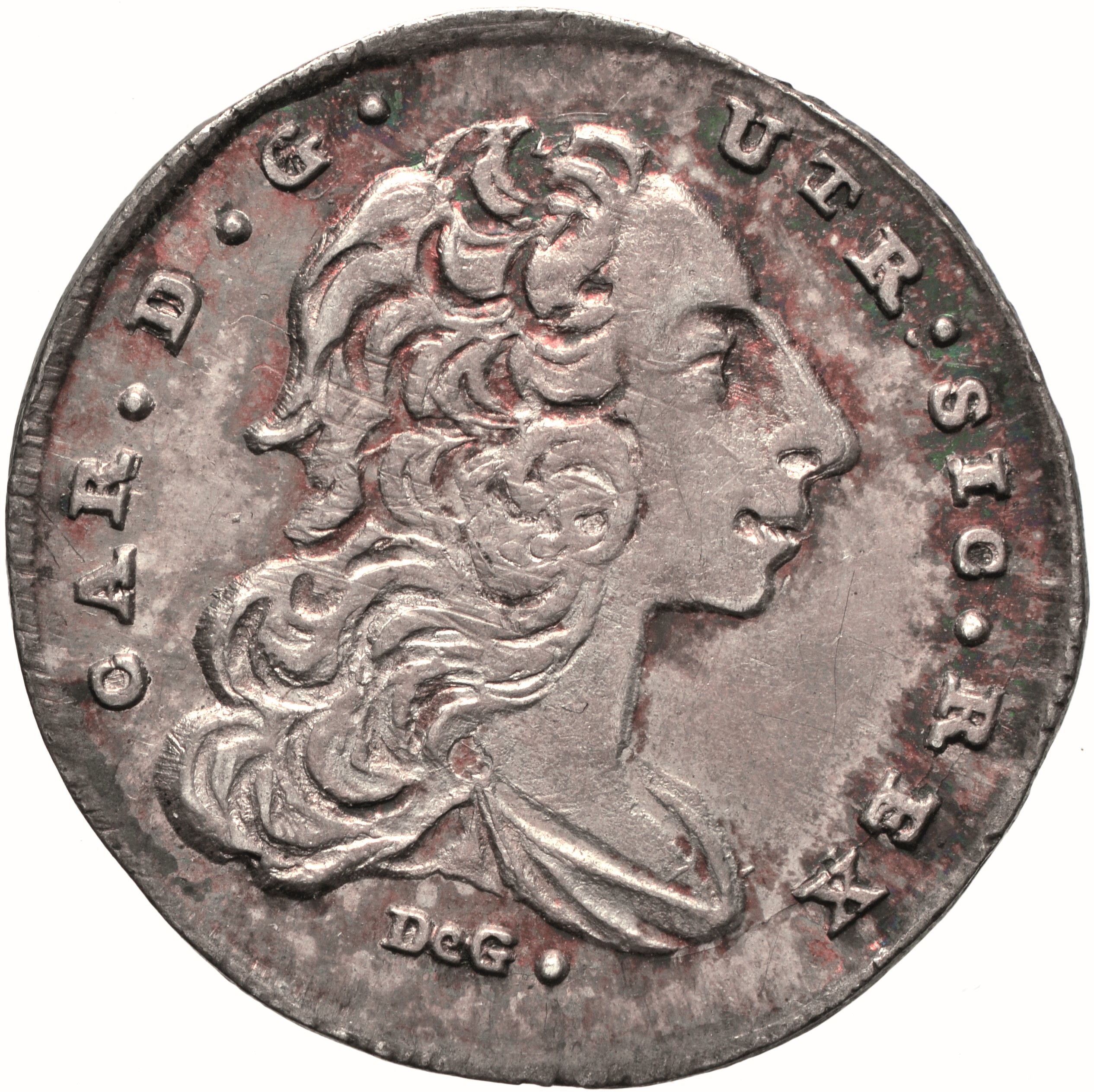 moneta - Carlino da 10 Grana (SECOLI/ XVIII)