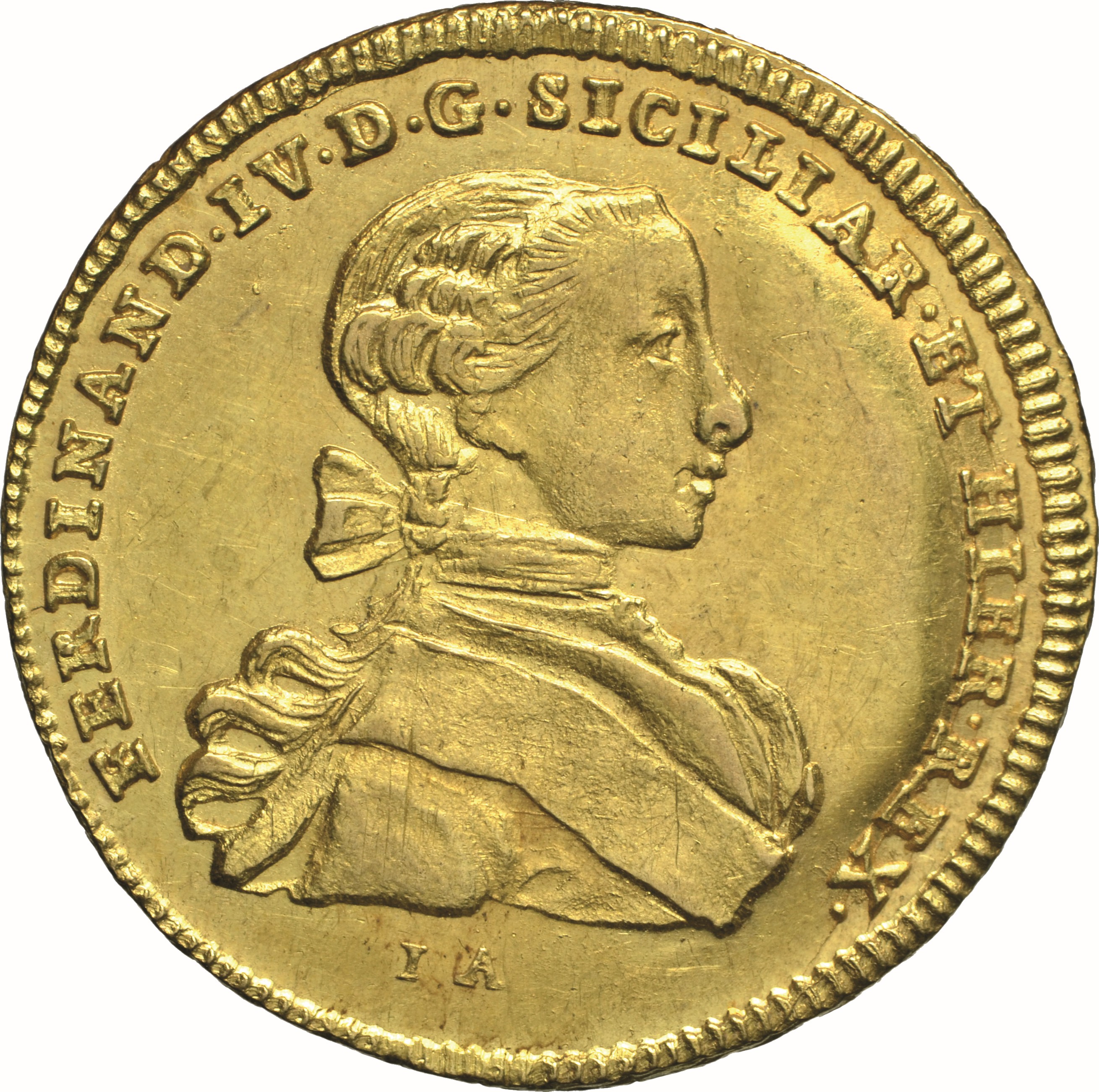 moneta - Oncia da 6 Ducati (SECOLI/ XVIII)