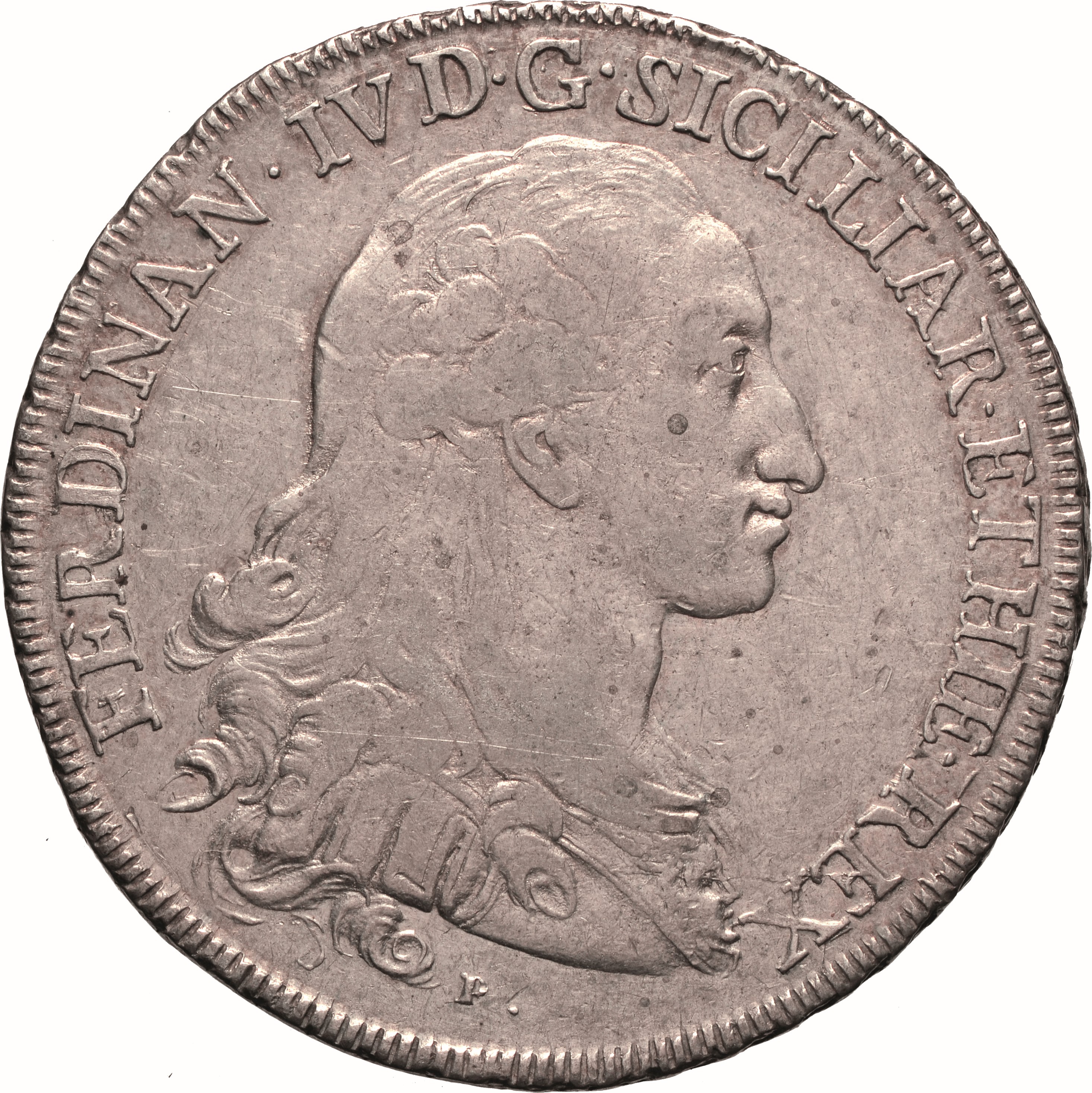 moneta - Piastra da 120 Grana (seconda metà SECOLI/ XVIII)