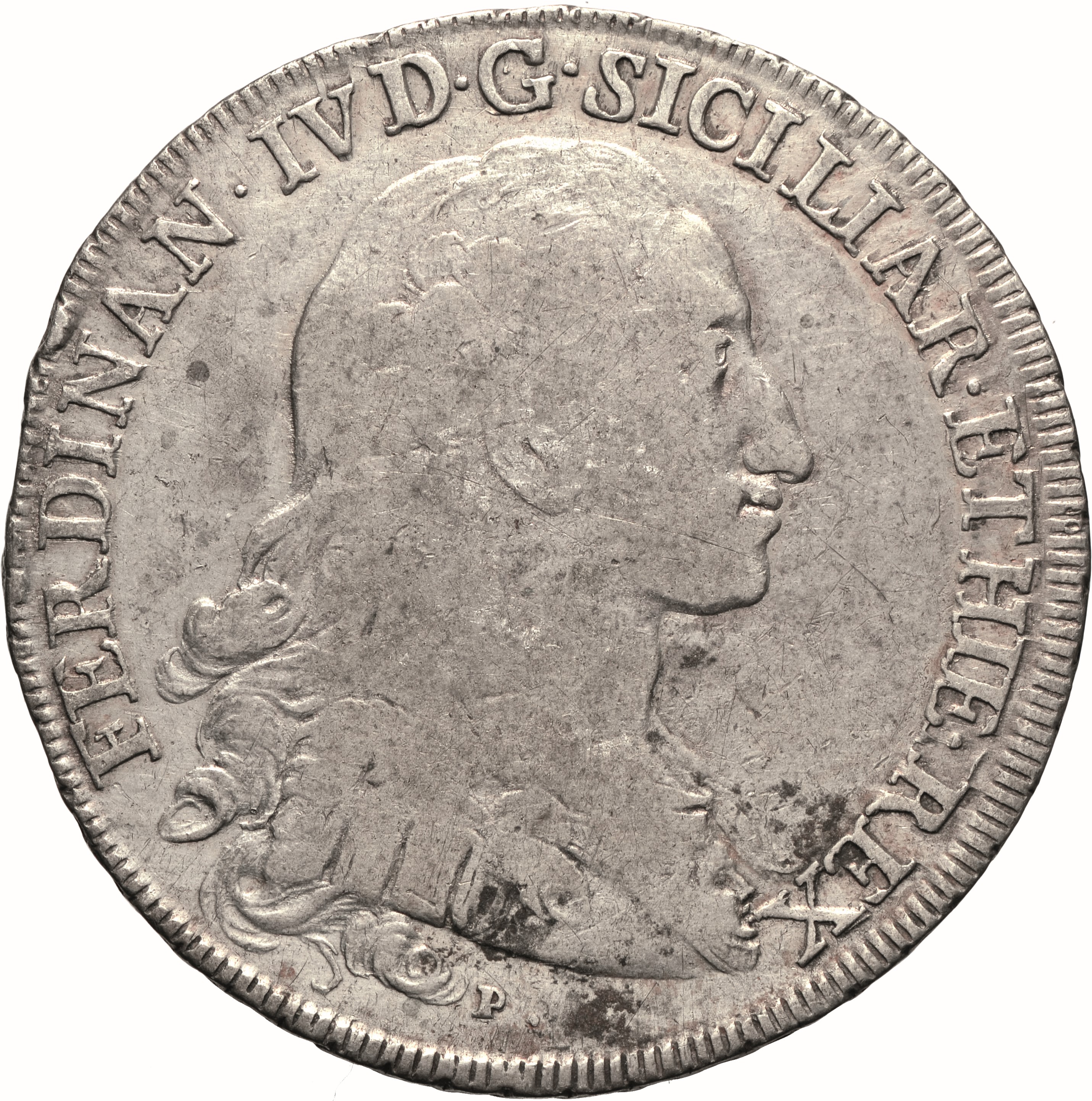 moneta - Piastra da 120 Grana (seconda metà SECOLI/ XVIII)