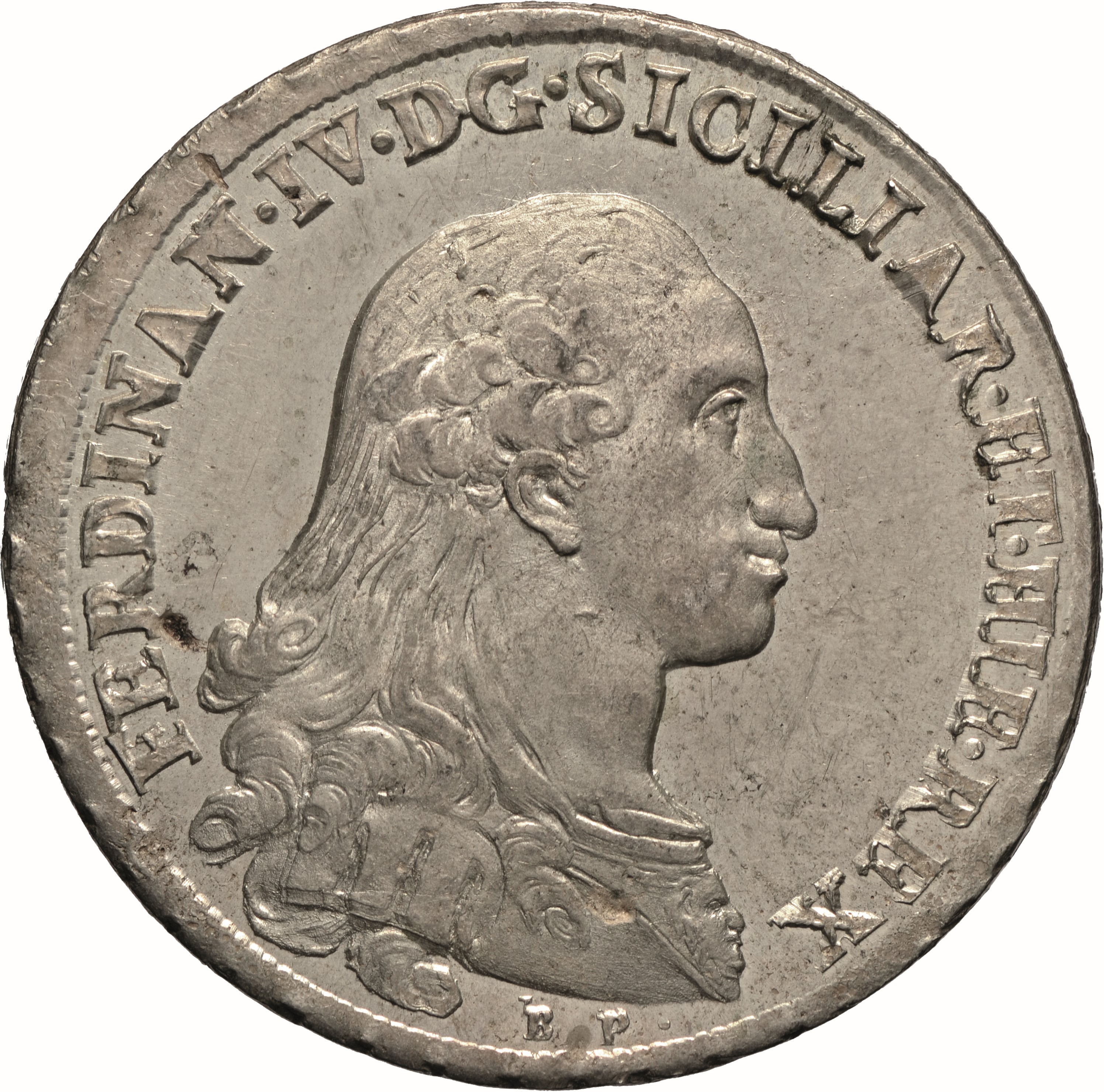 moneta - Piastra da 120 Grana (seconda metà SECOLI/ XVIII)