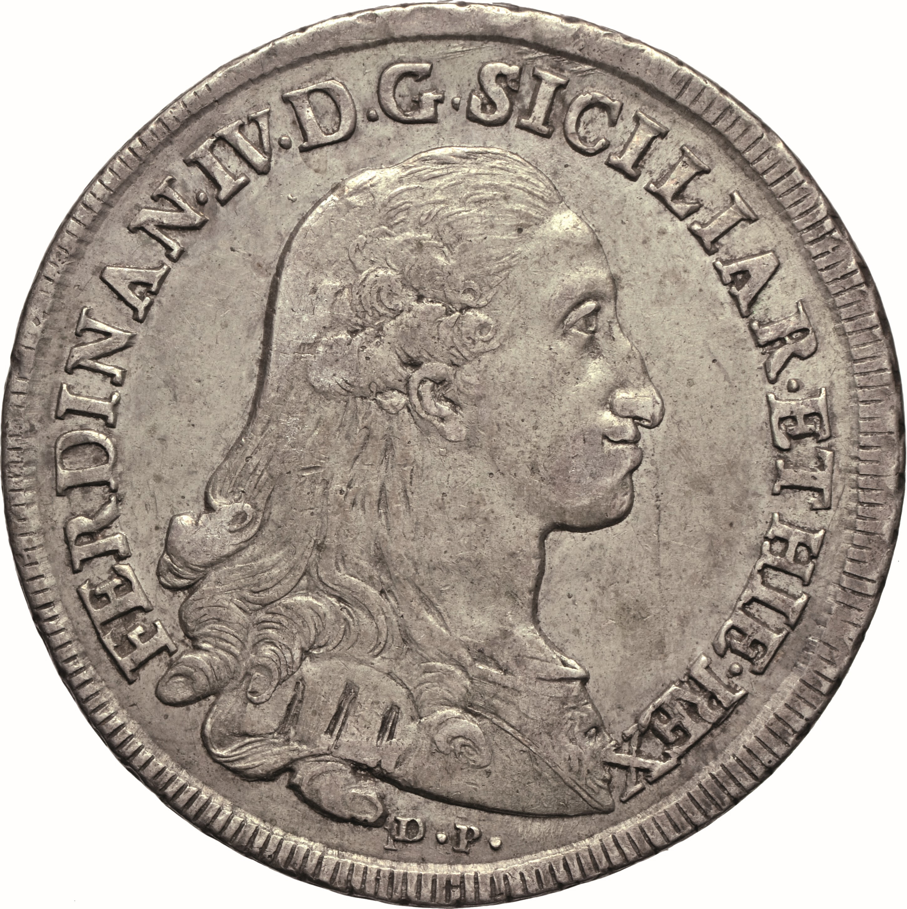 moneta - Piastra da 120 Grana (seconda metà SECOLI/ XVIII)