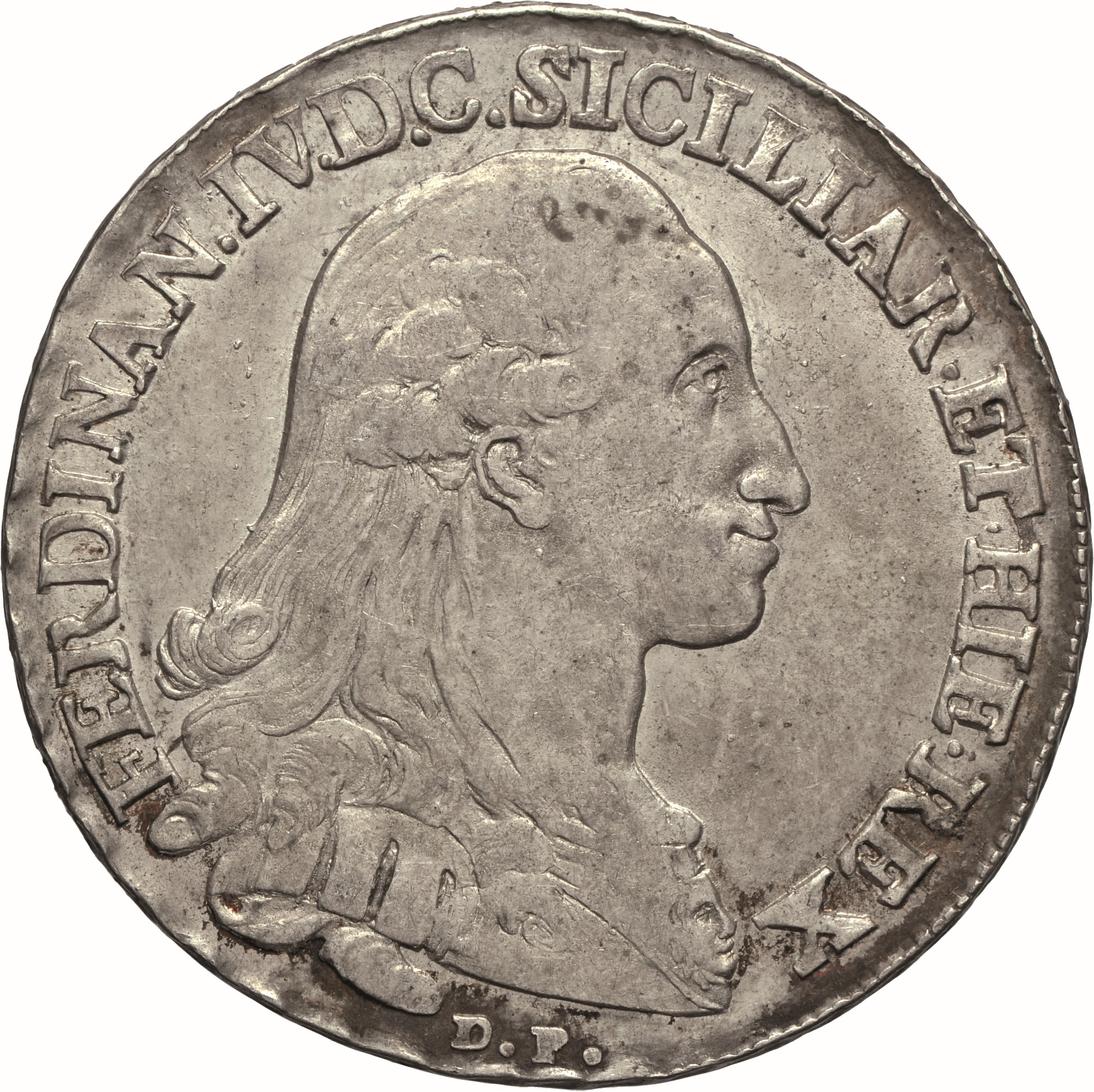 moneta - Piastra da 120 Grana (seconda metà SECOLI/ XVIII)