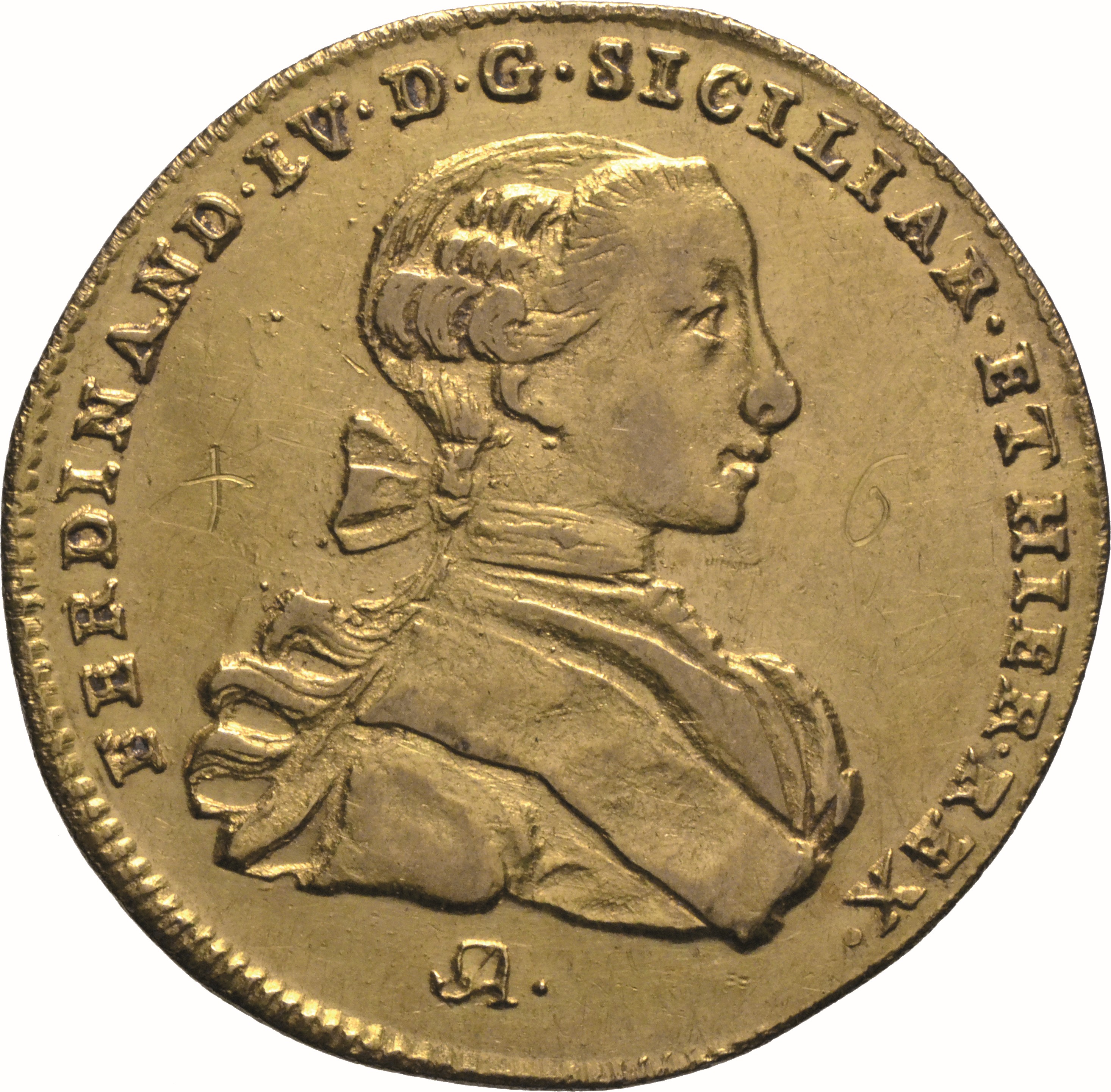 moneta - Oncia da 6 Ducati (SECOLI/ XVIII)