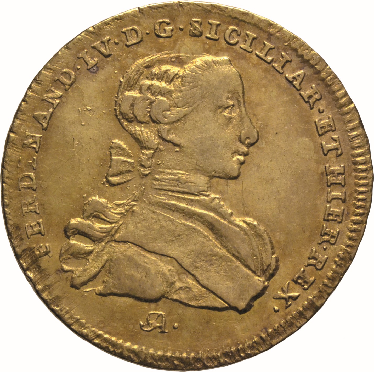 moneta - Oncia da 6 Ducati (SECOLI/ XVIII)