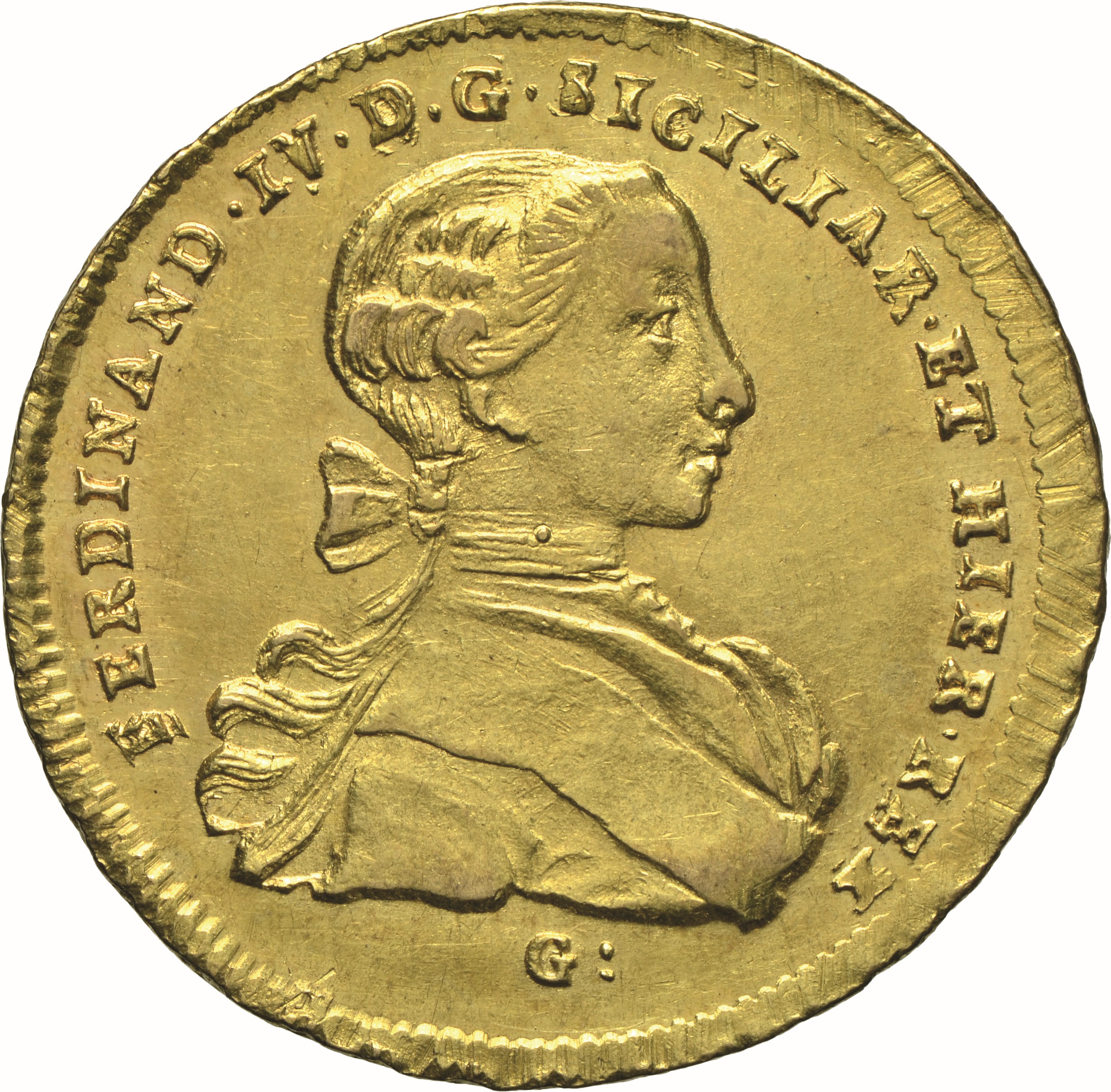 moneta - Oncia da 6 Ducati (SECOLI/ XVIII)