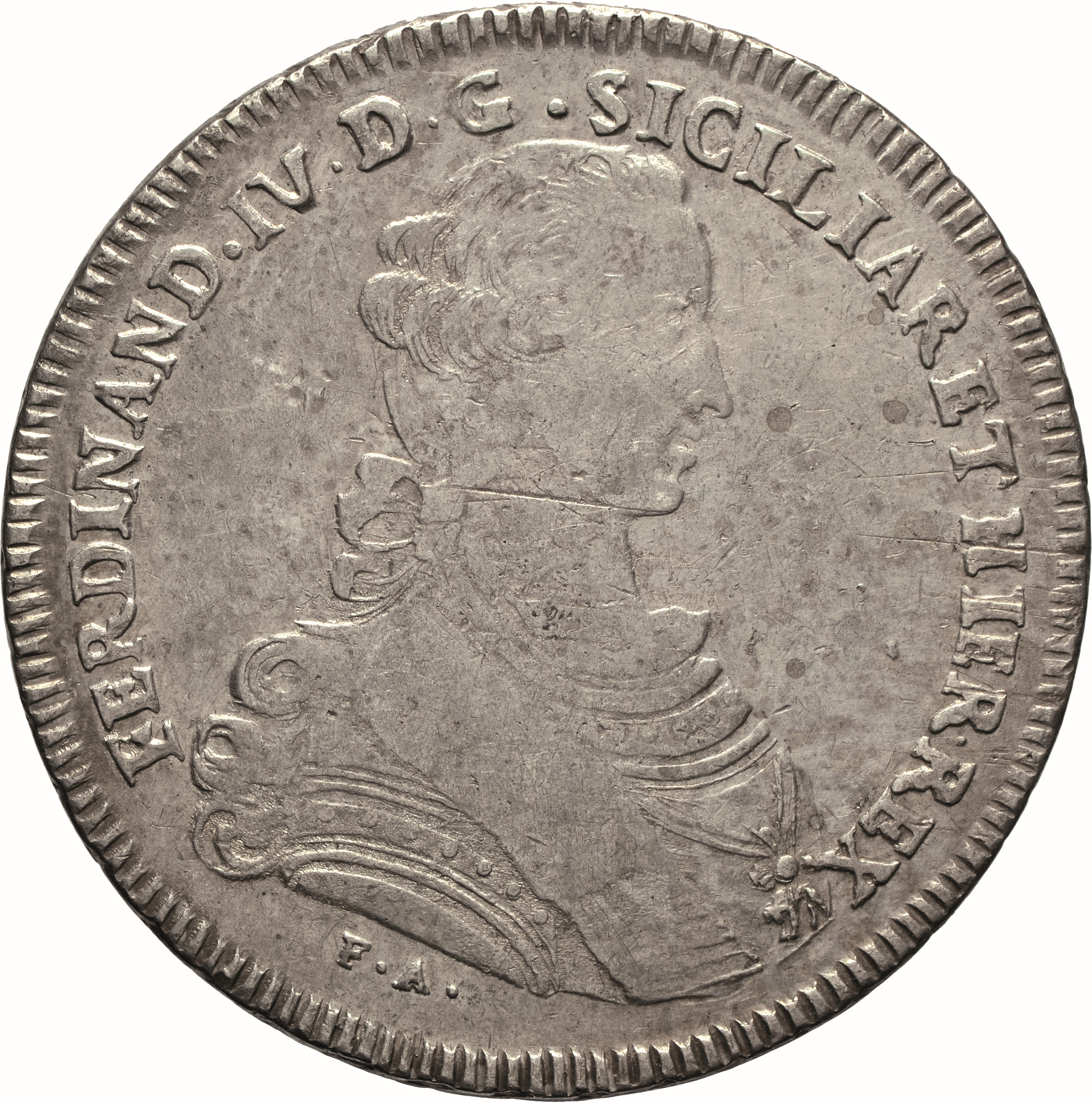 moneta - Piastra da 120 Grana (SECOLI/ XVIII)