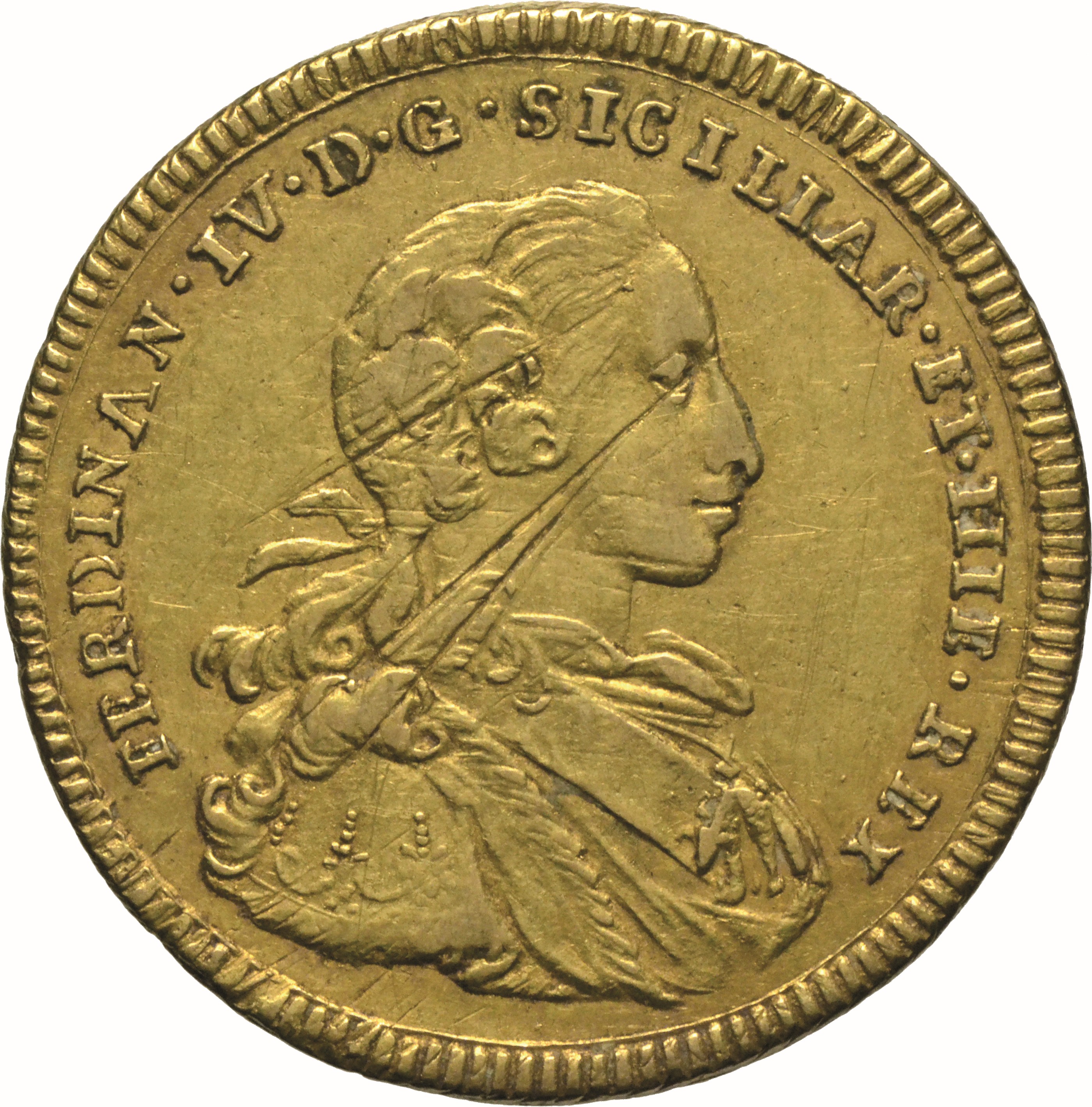 moneta - Oncia da 6 Ducati (SECOLI/ XVIII)