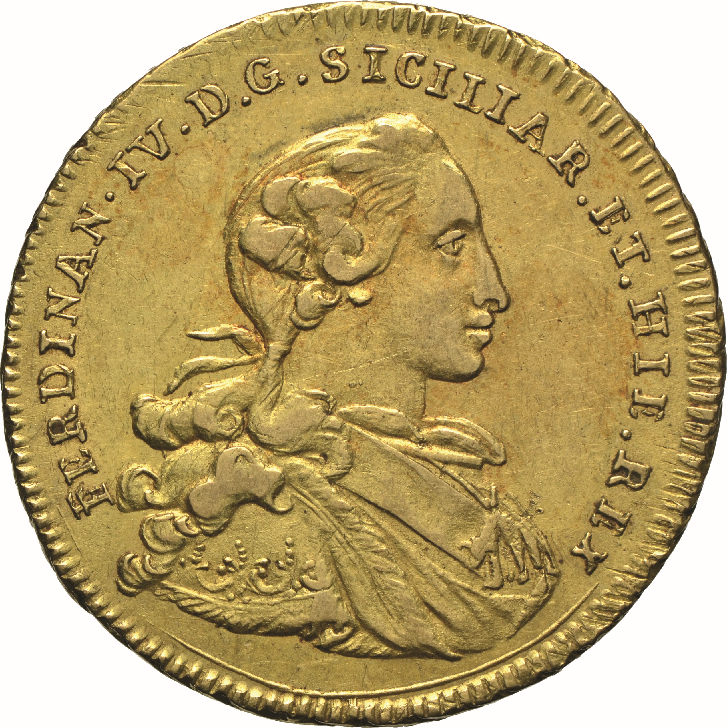 moneta - Oncia da 6 Ducati (SECOLI/ XVIII)