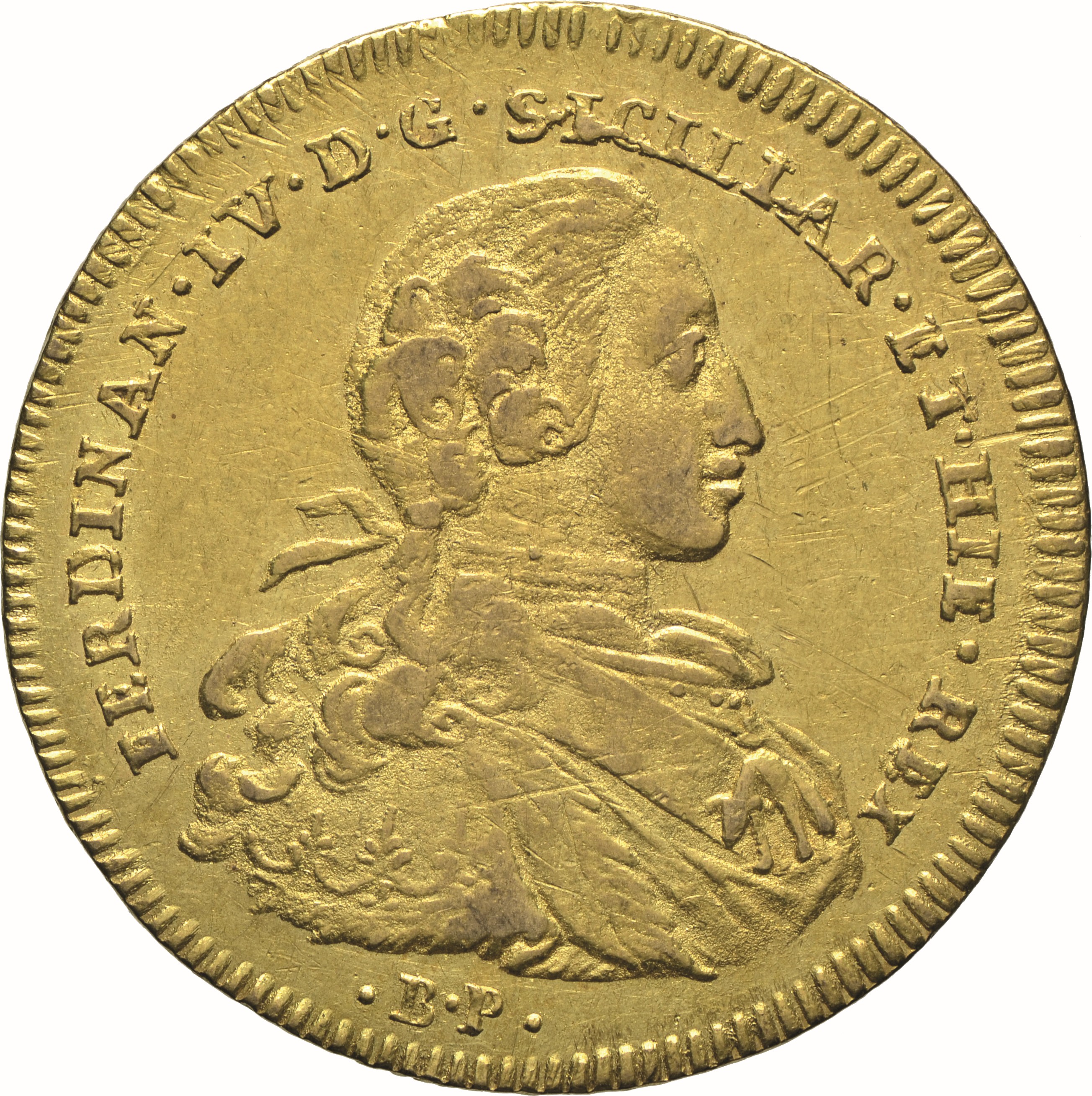 moneta - Oncia da 6 Ducati (SECOLI/ XVIII)