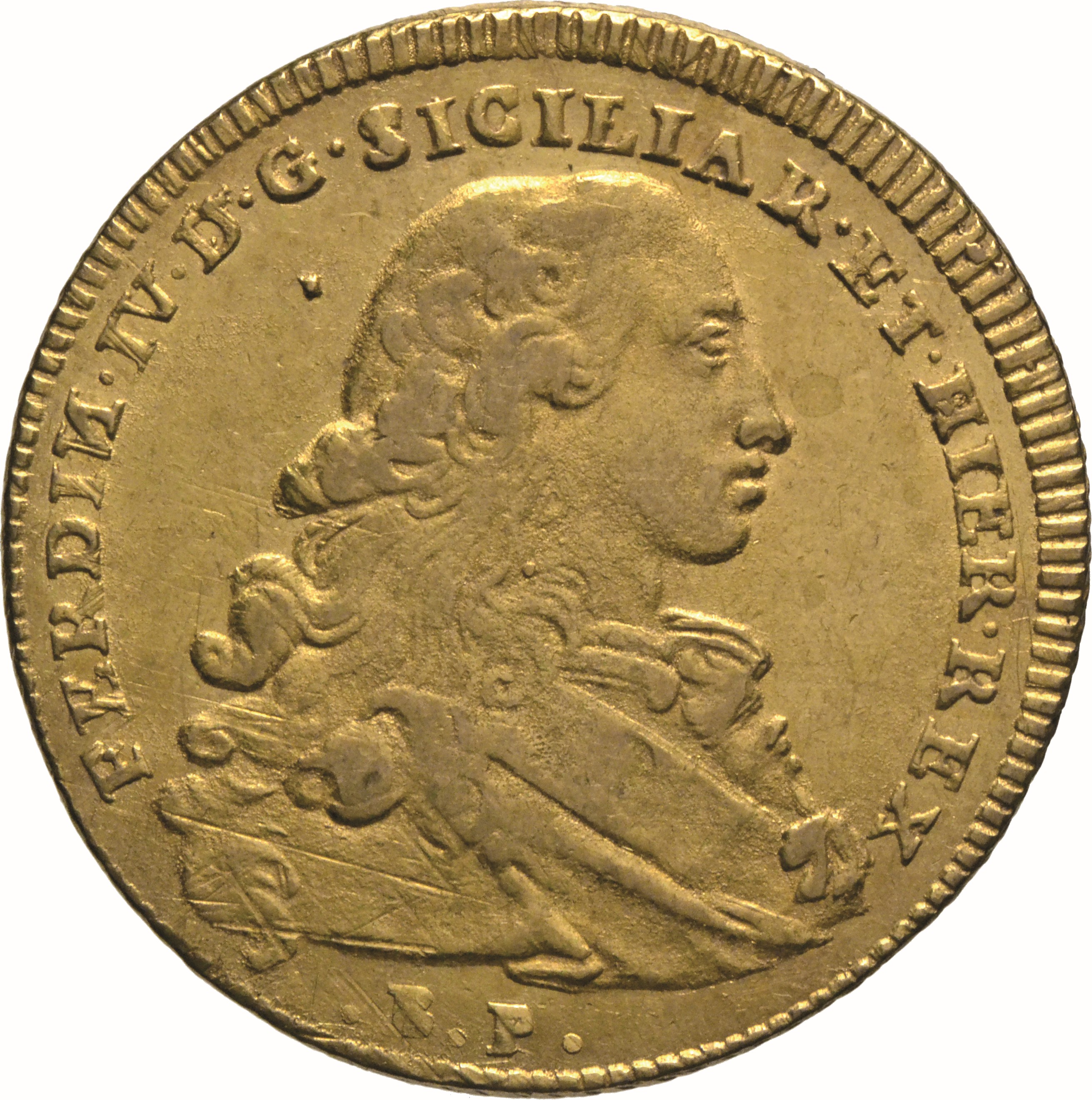 moneta - Oncia da 6 Ducati (SECOLI/ XVIII)
