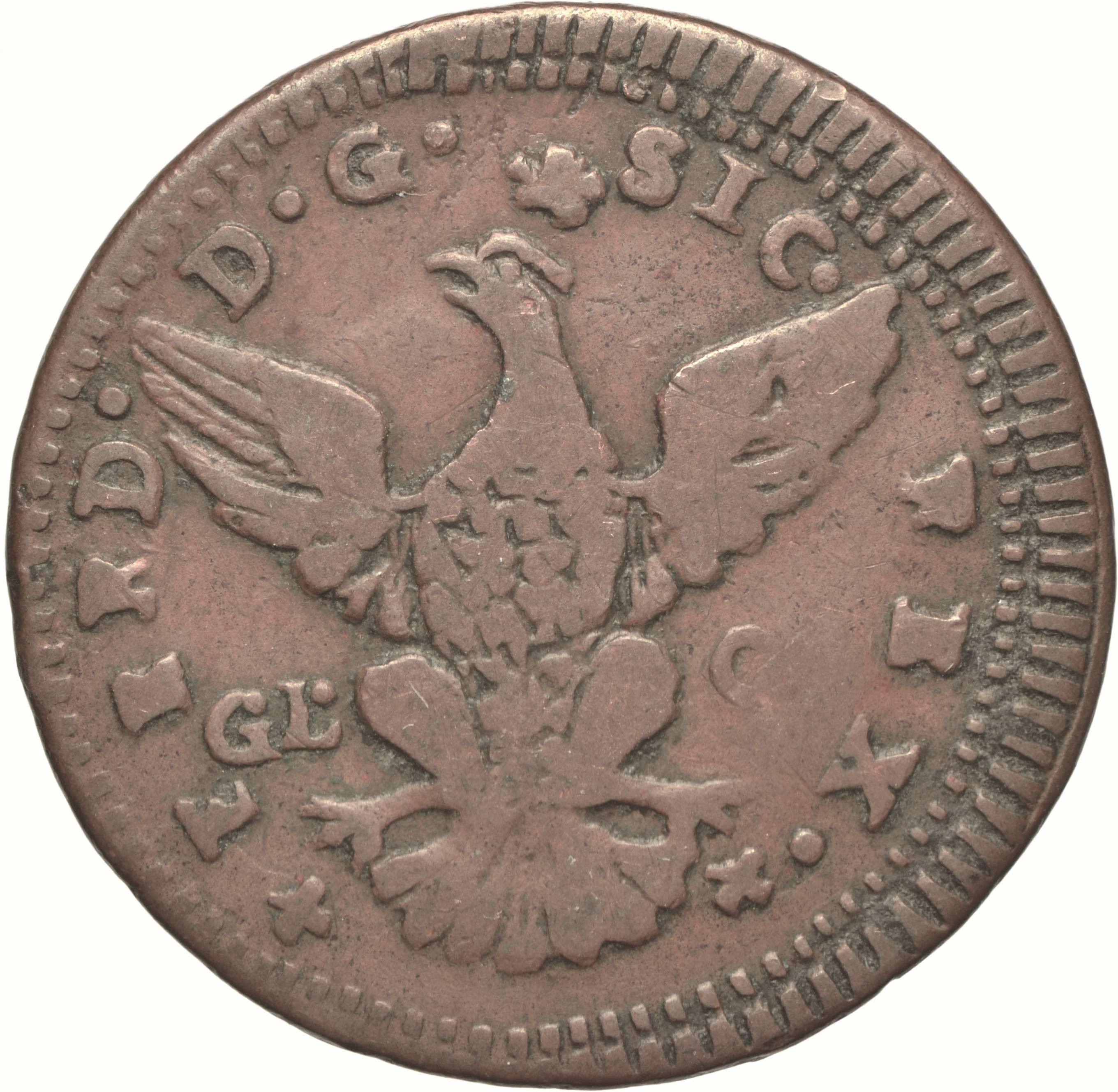 moneta - Grano (SECOLI/ XVIII)