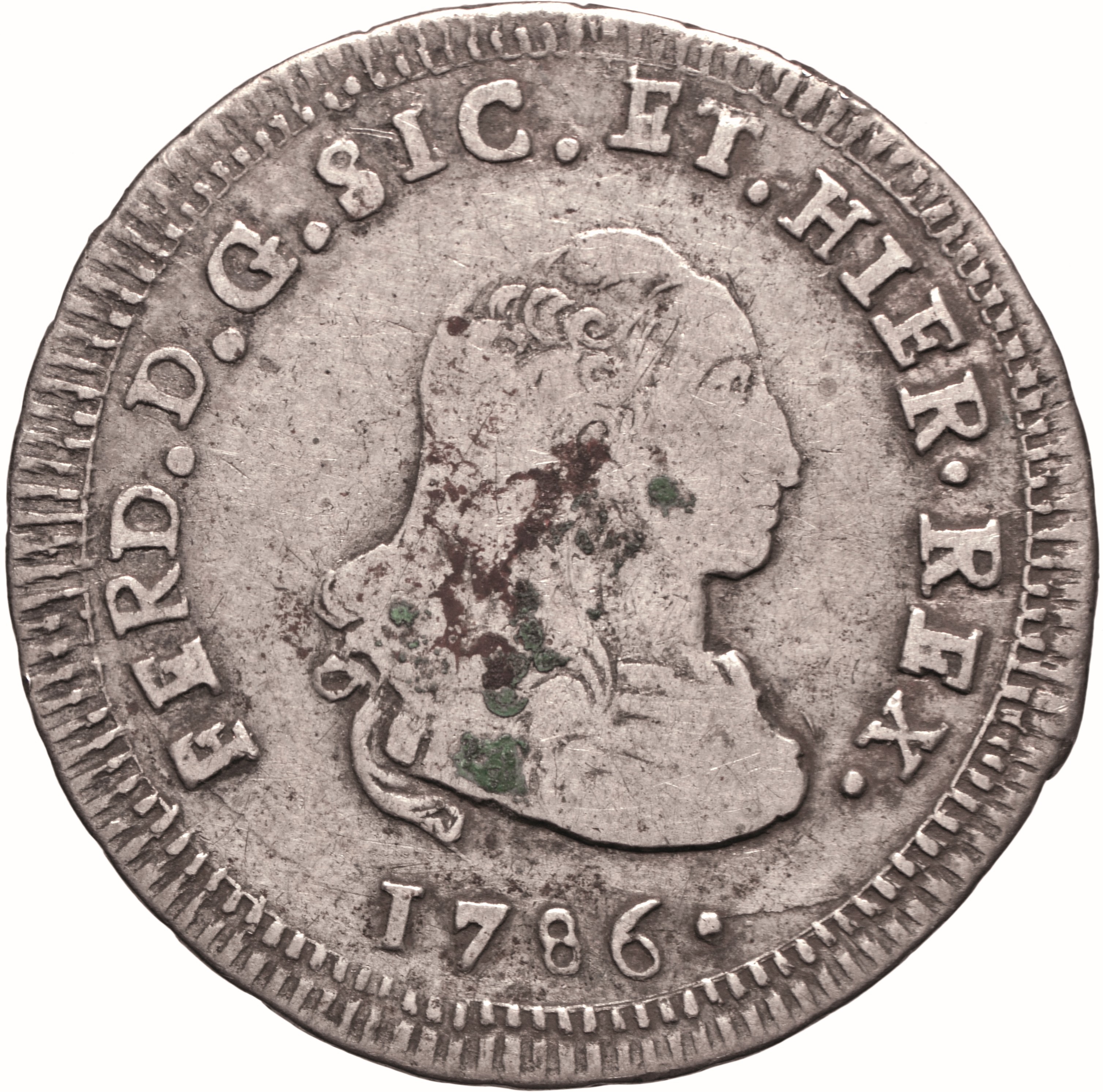 moneta - 2 Tarì (SECOLI/ XVIII)