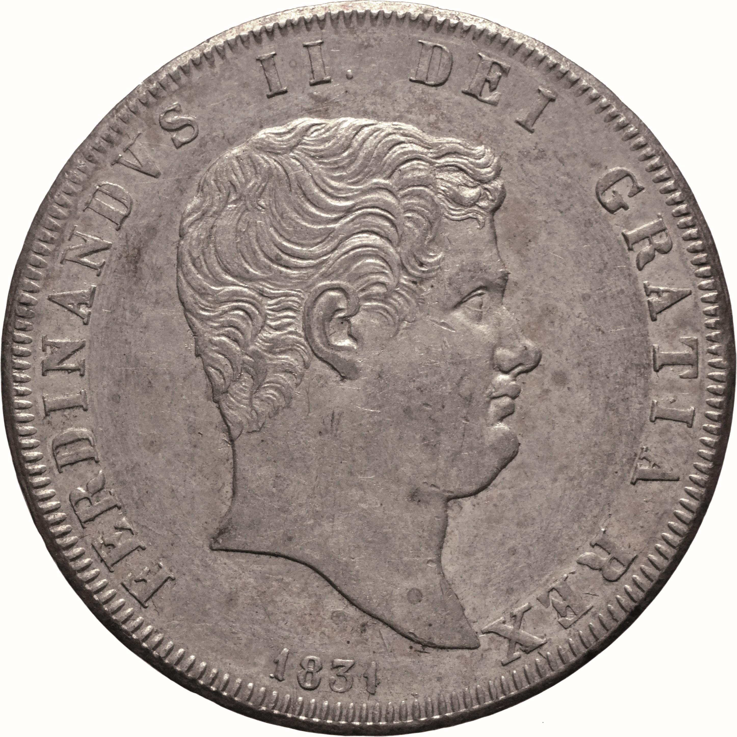 moneta - Mezza Piastra da 60 Grana (SECOLI/ XIX)