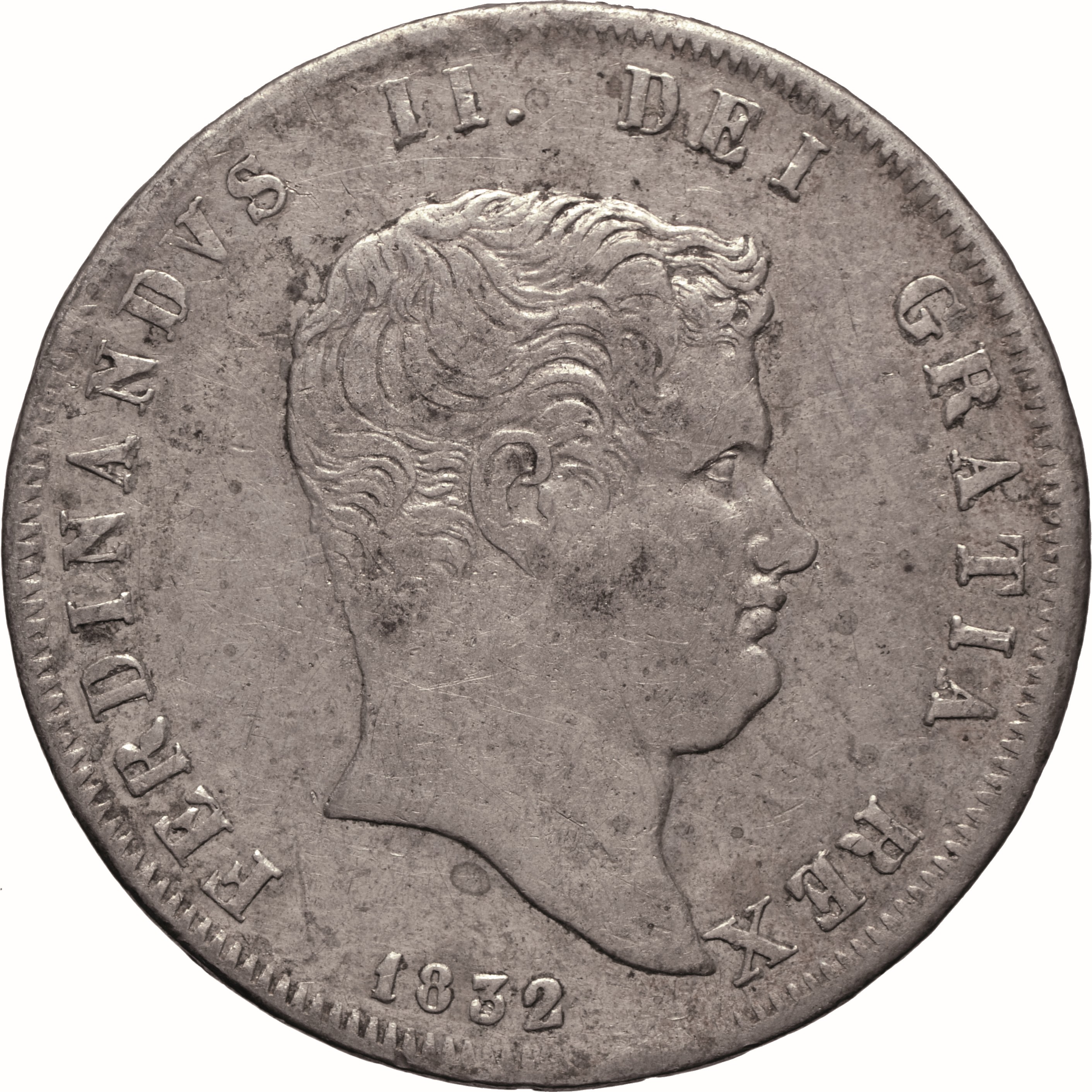 moneta - Mezza Piastra da 60 Grana (SECOLI/ XIX)