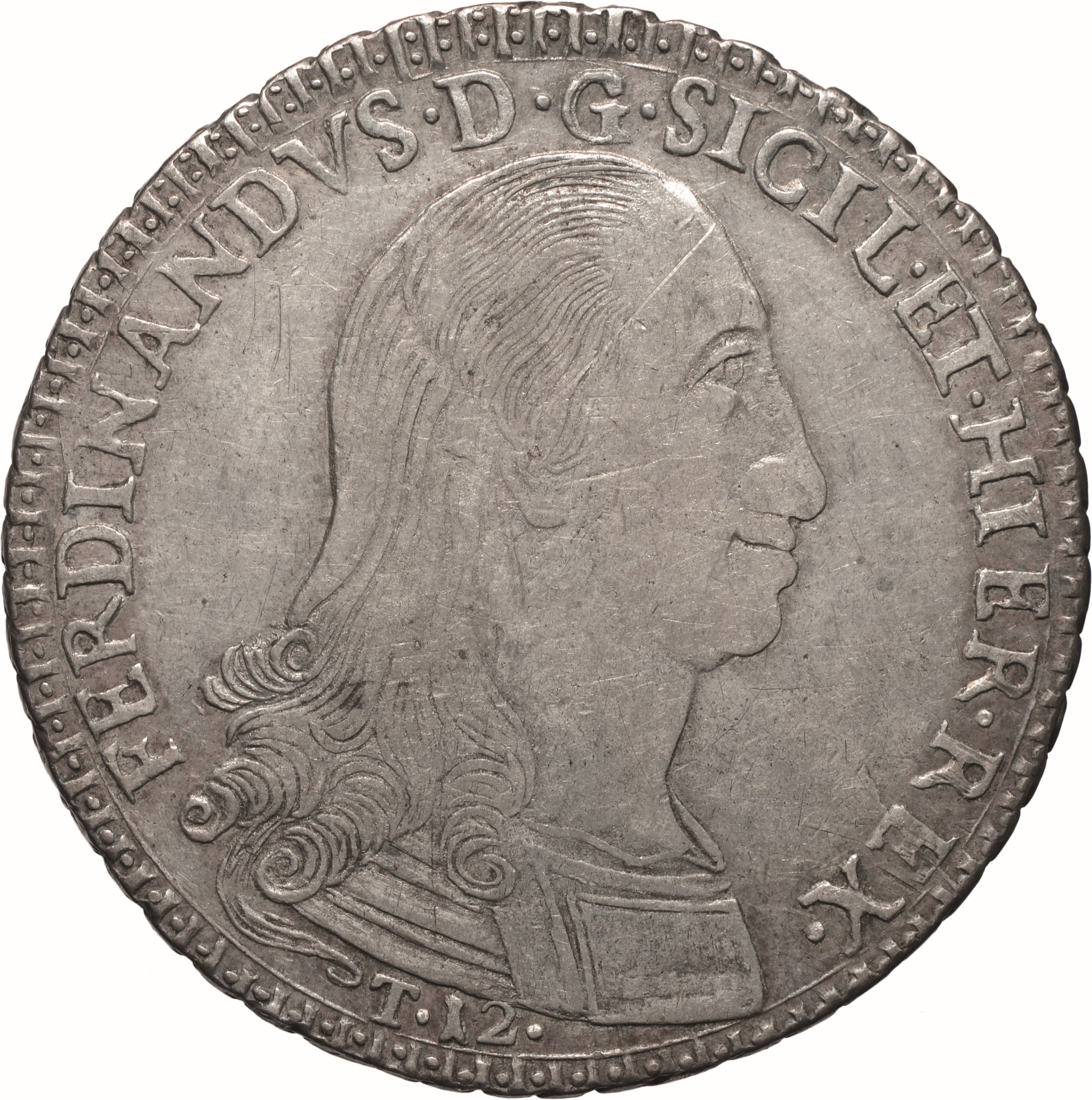 moneta - 12 Tarì (SECOLI/ XVIII)