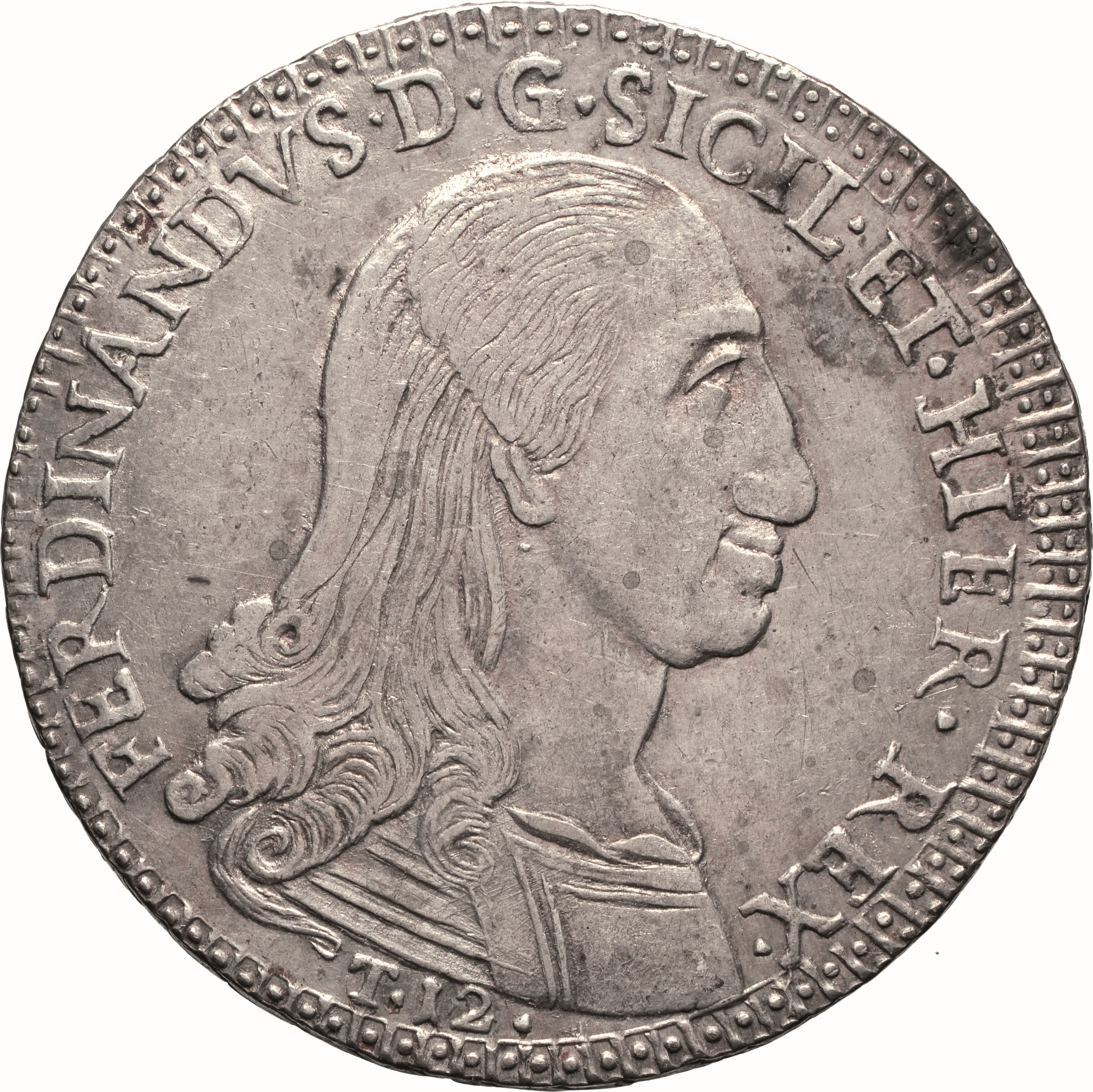 moneta - 12 Tarì (SECOLI/ XVIII)