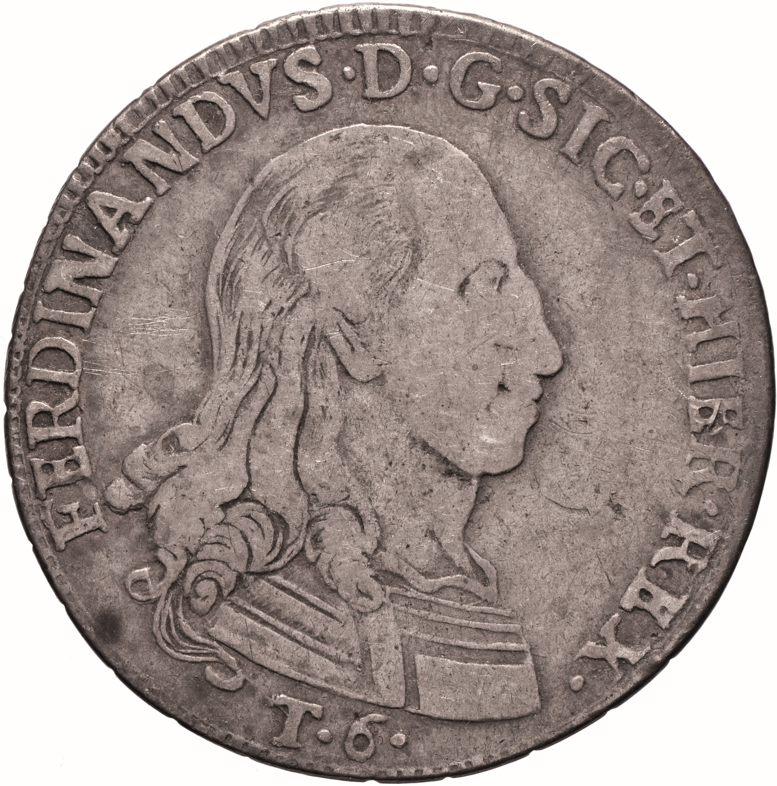 moneta - 6 Tarì (SECOLI/ XVIII)