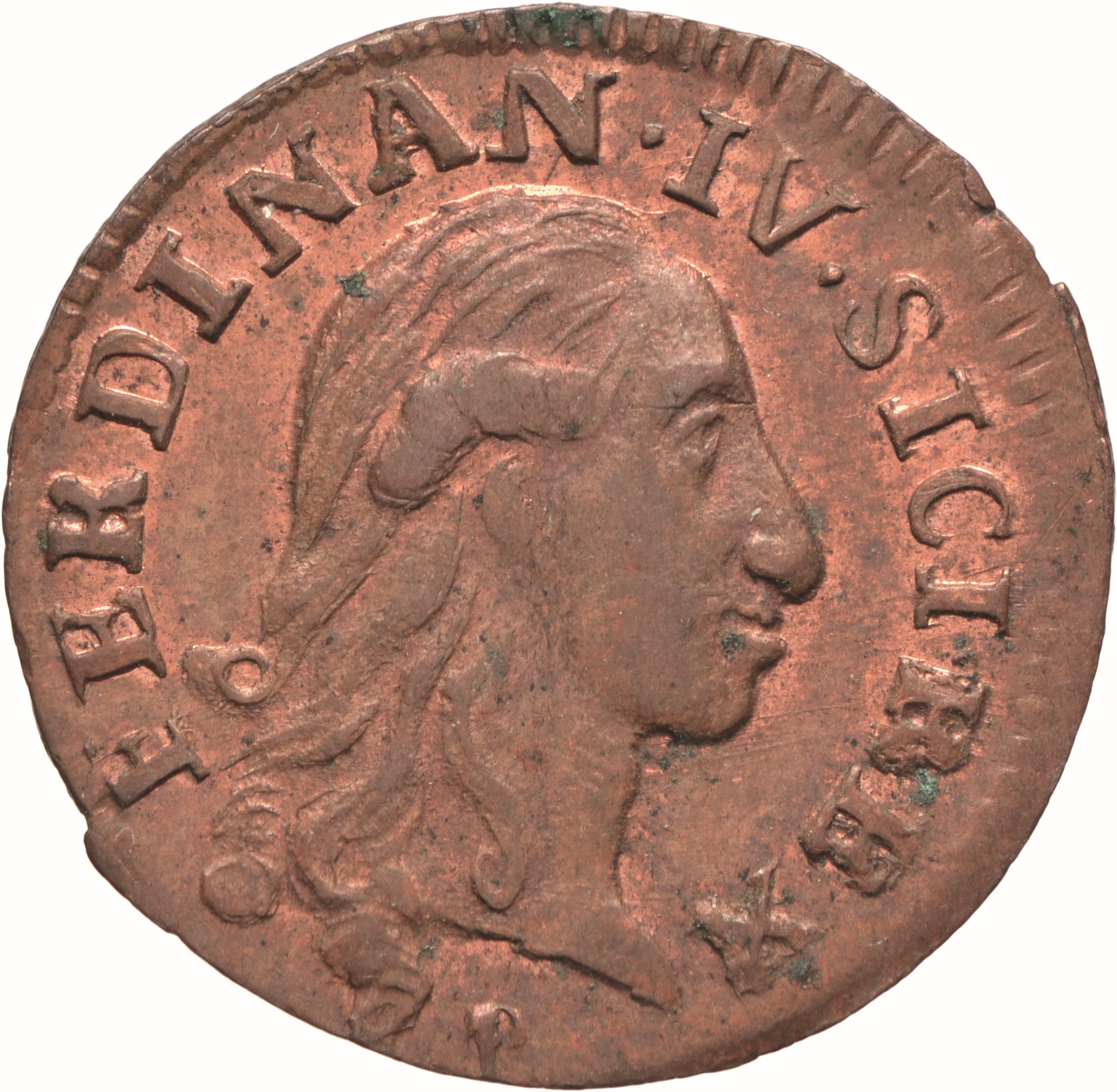 moneta - 3 cavalli (seconda metà SECOLI/ XVIII)