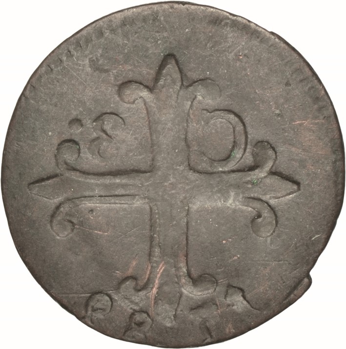 moneta - 3 cavalli (seconda metà SECOLI/ XVIII)