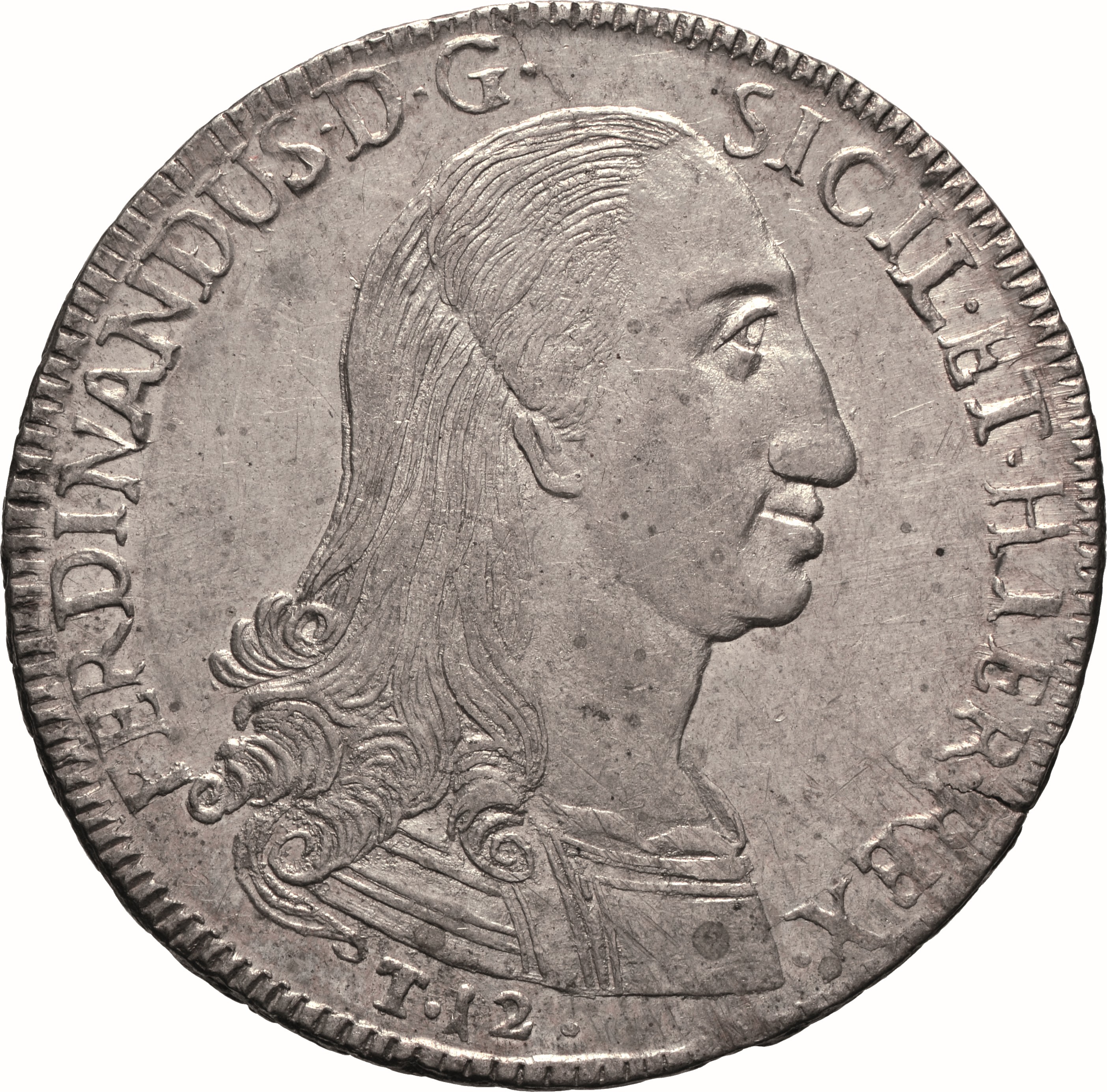 moneta - 12 Tarì (SECOLI/ XVIII)