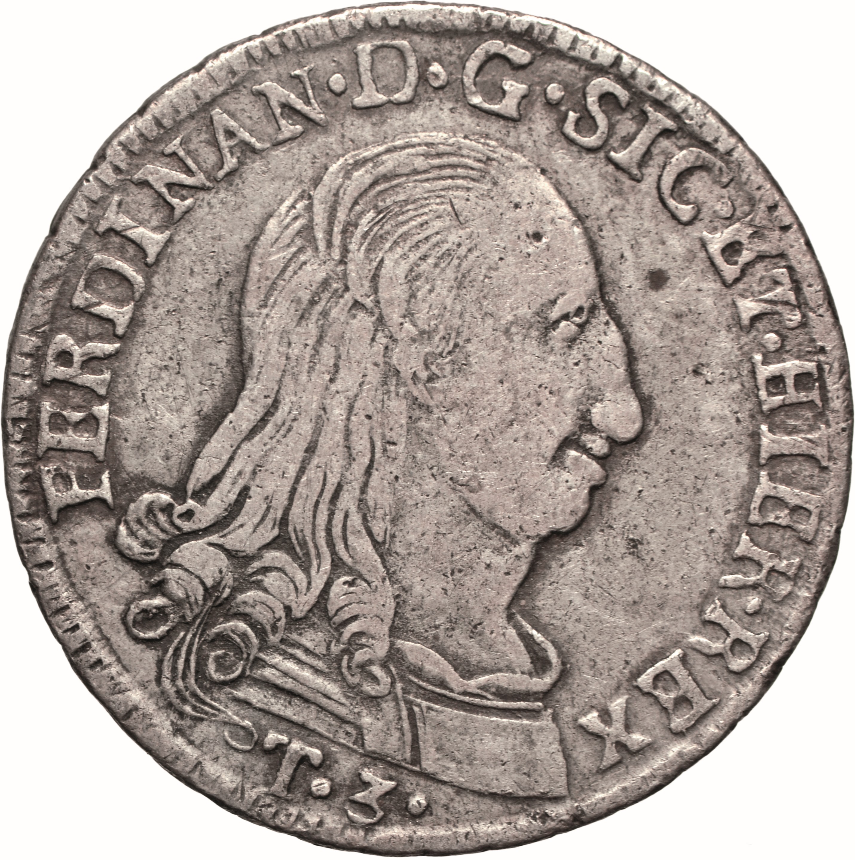 moneta - 3 Tarì (SECOLI/ XVIII)