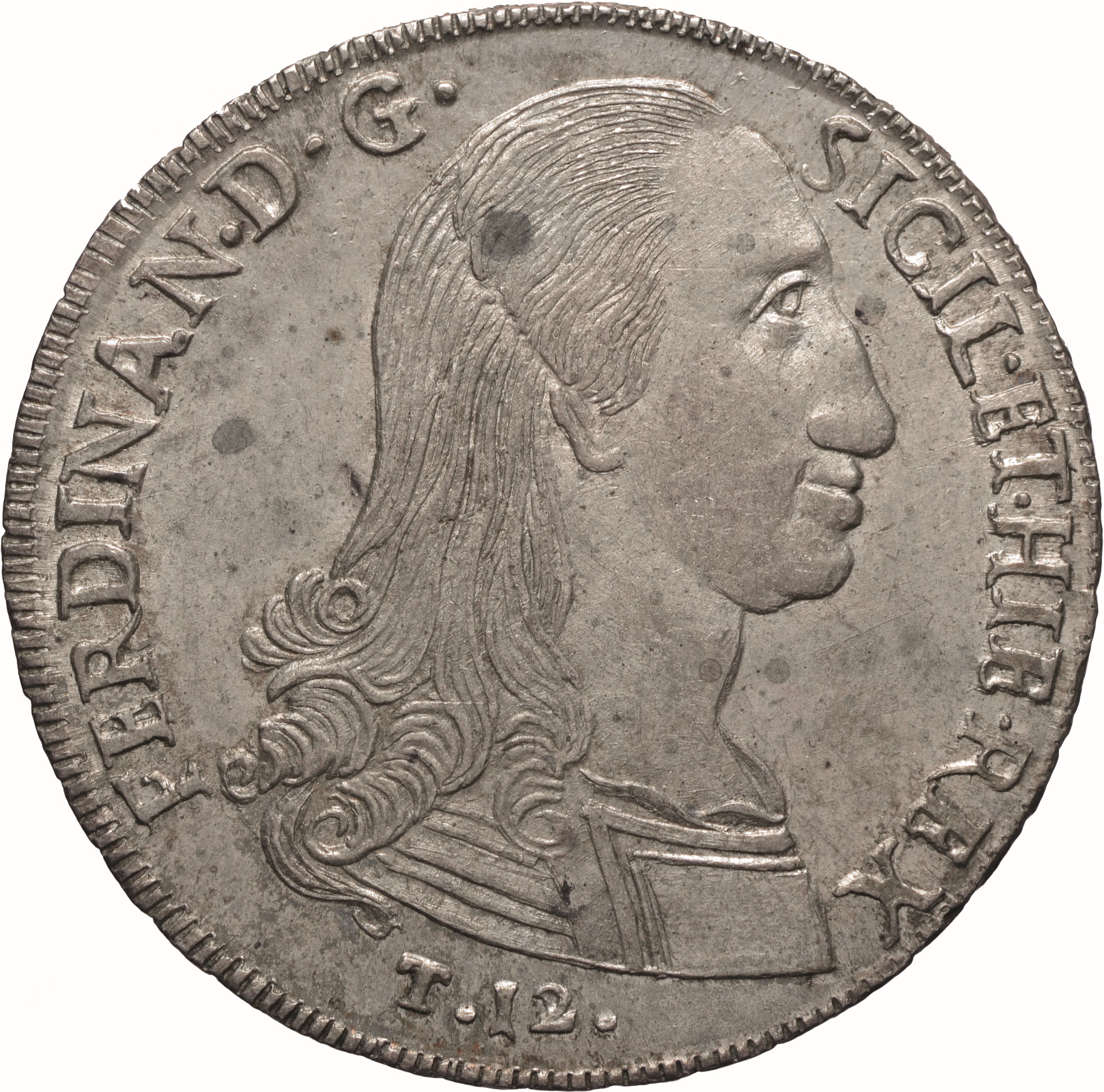 moneta - 12 Tarì (SECOLI/ XVIII)