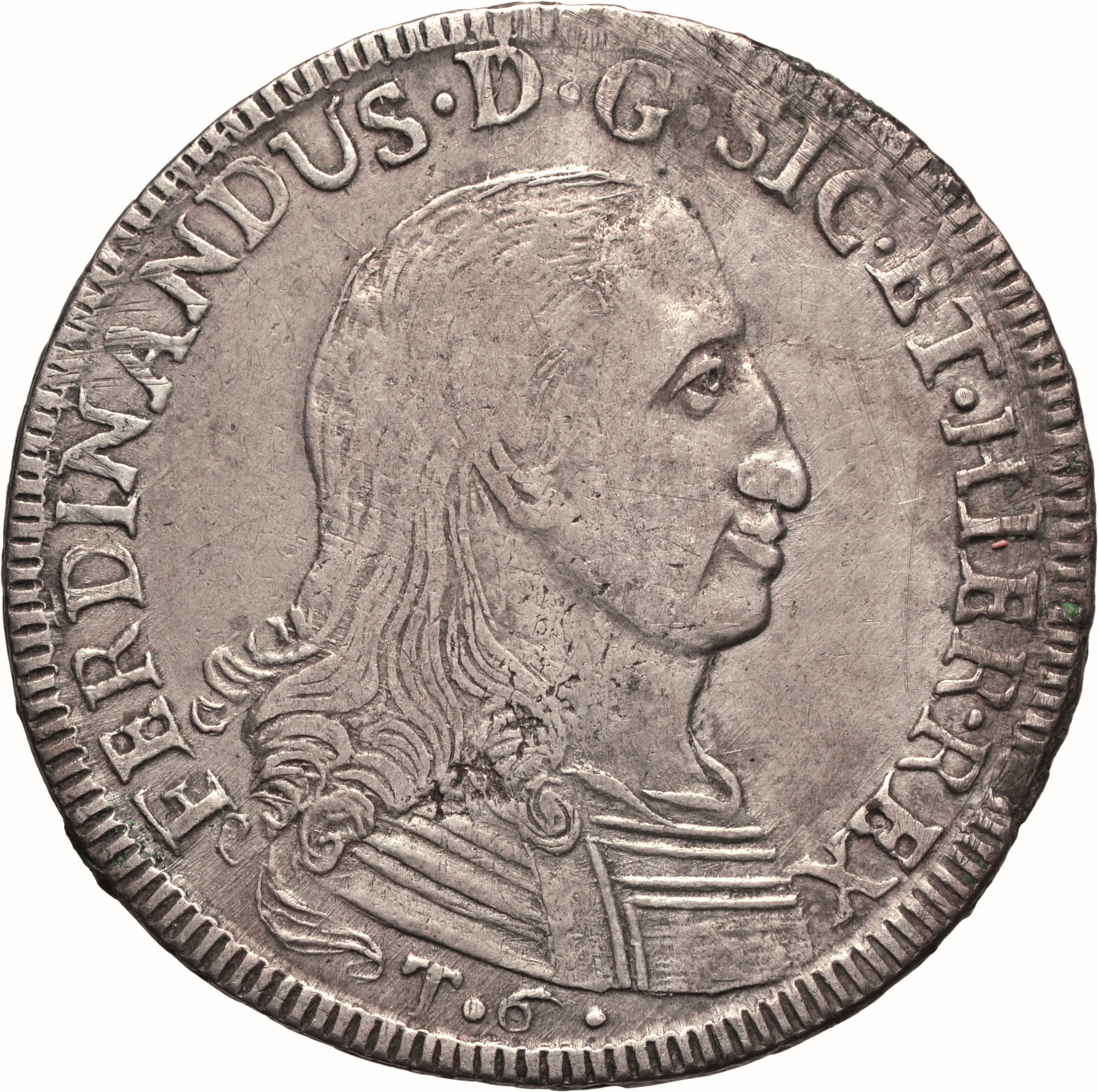 moneta - 6 Tarì (SECOLI/ XVIII)