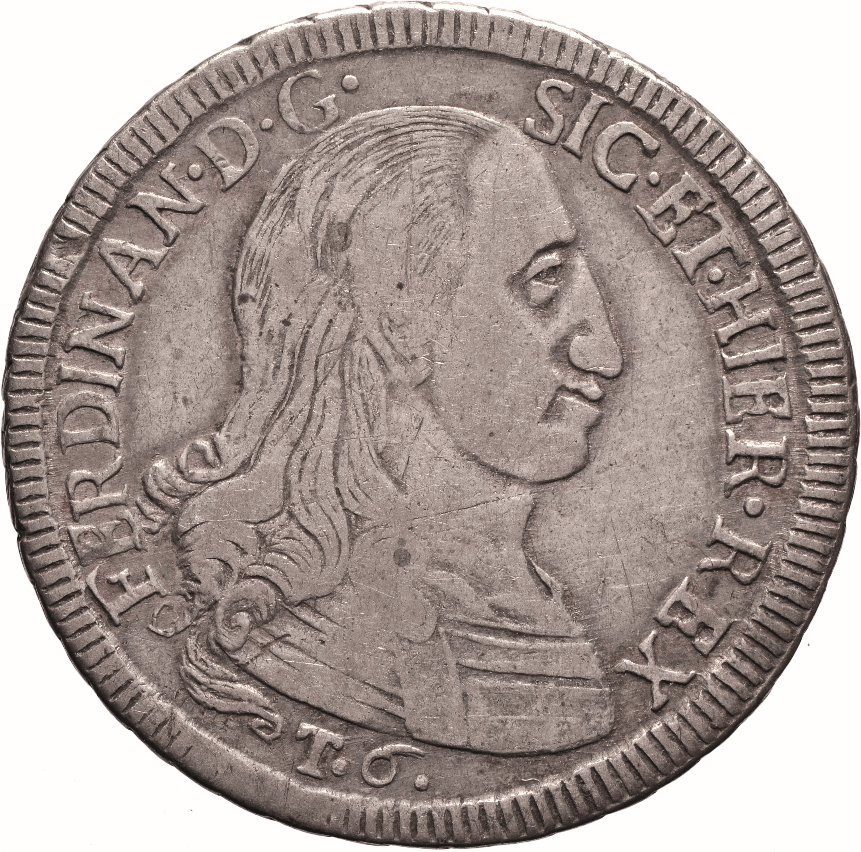 moneta - 6 Tarì (SECOLI/ XVIII)