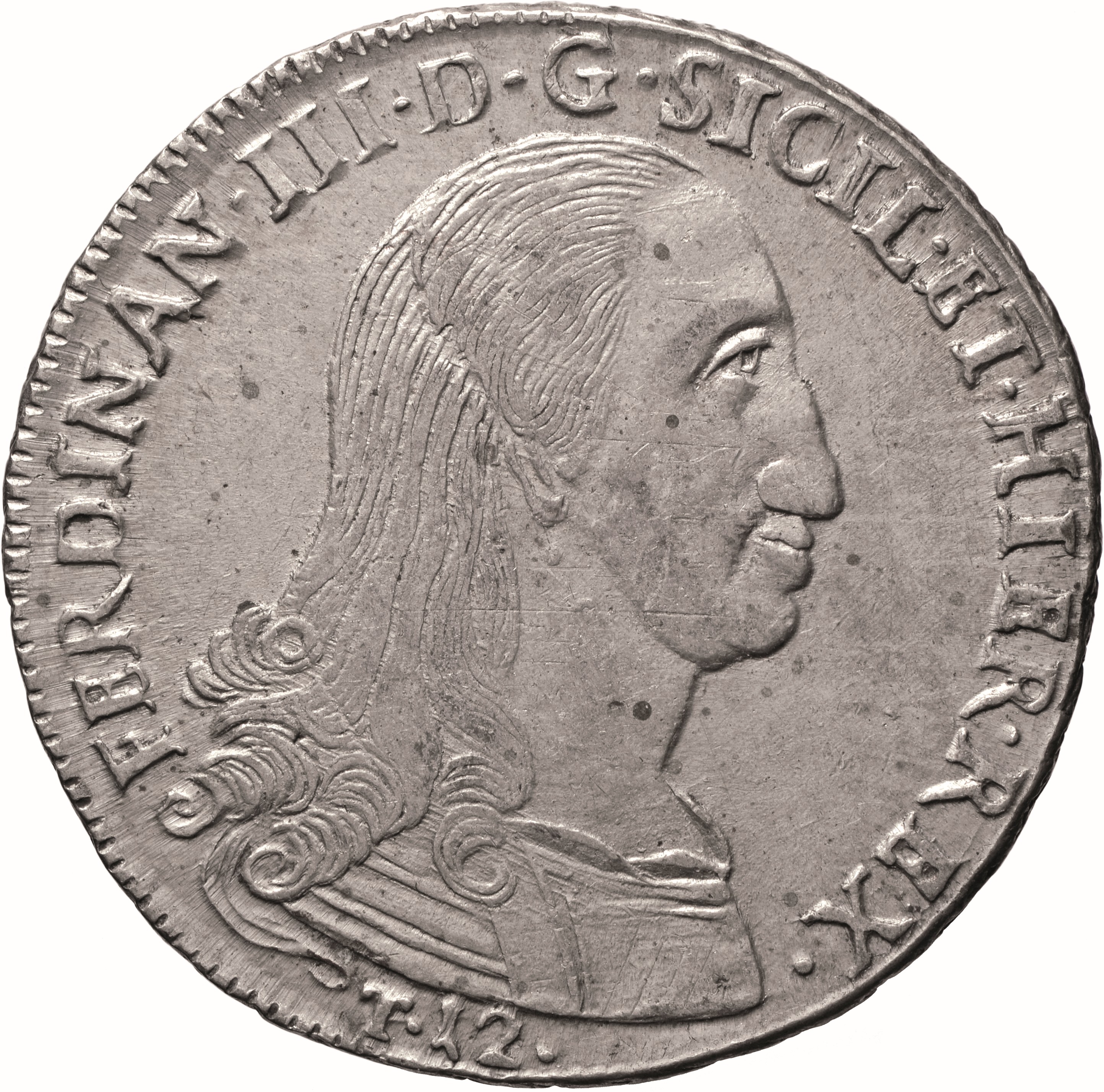 moneta - 12 Tarì (SECOLI/ XVIII)