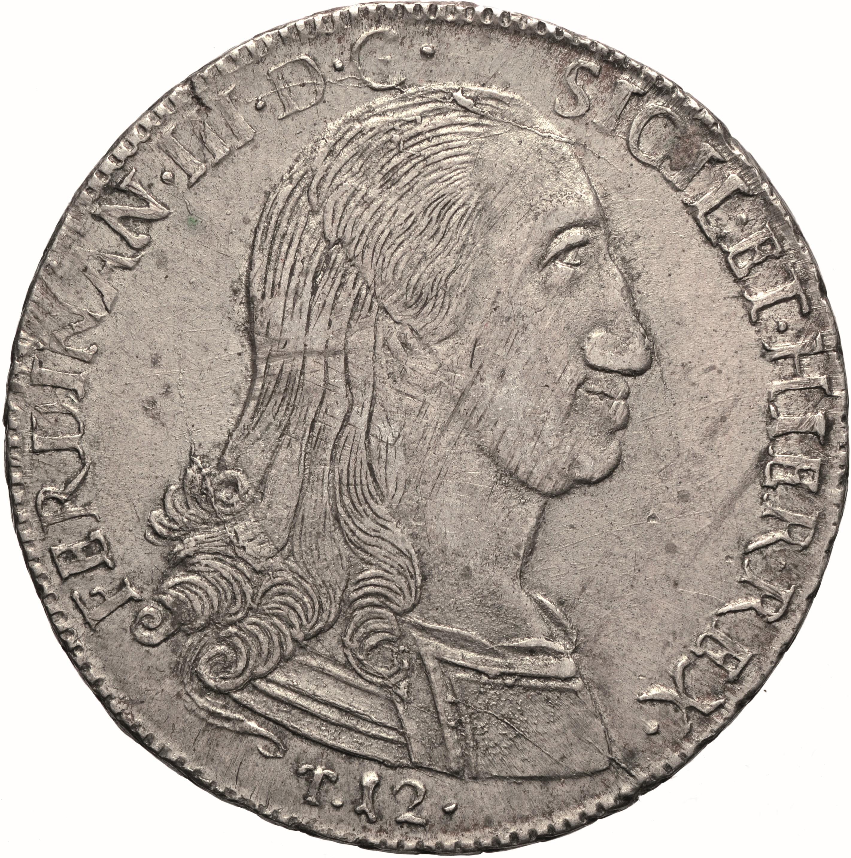 moneta - 12 Tarì (SECOLI/ XVIII)