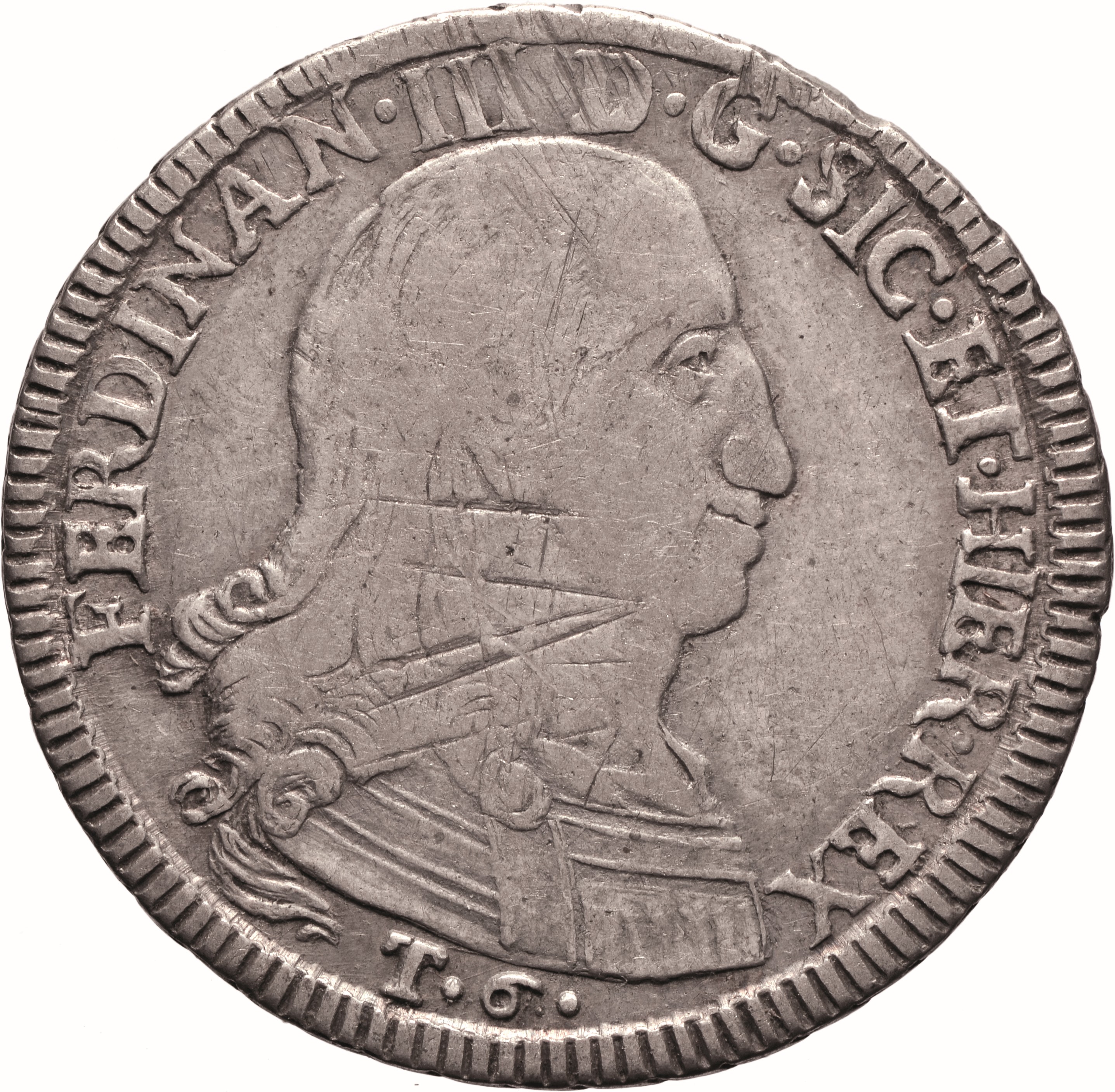 moneta - 6 Tarì (SECOLI/ XVIII)