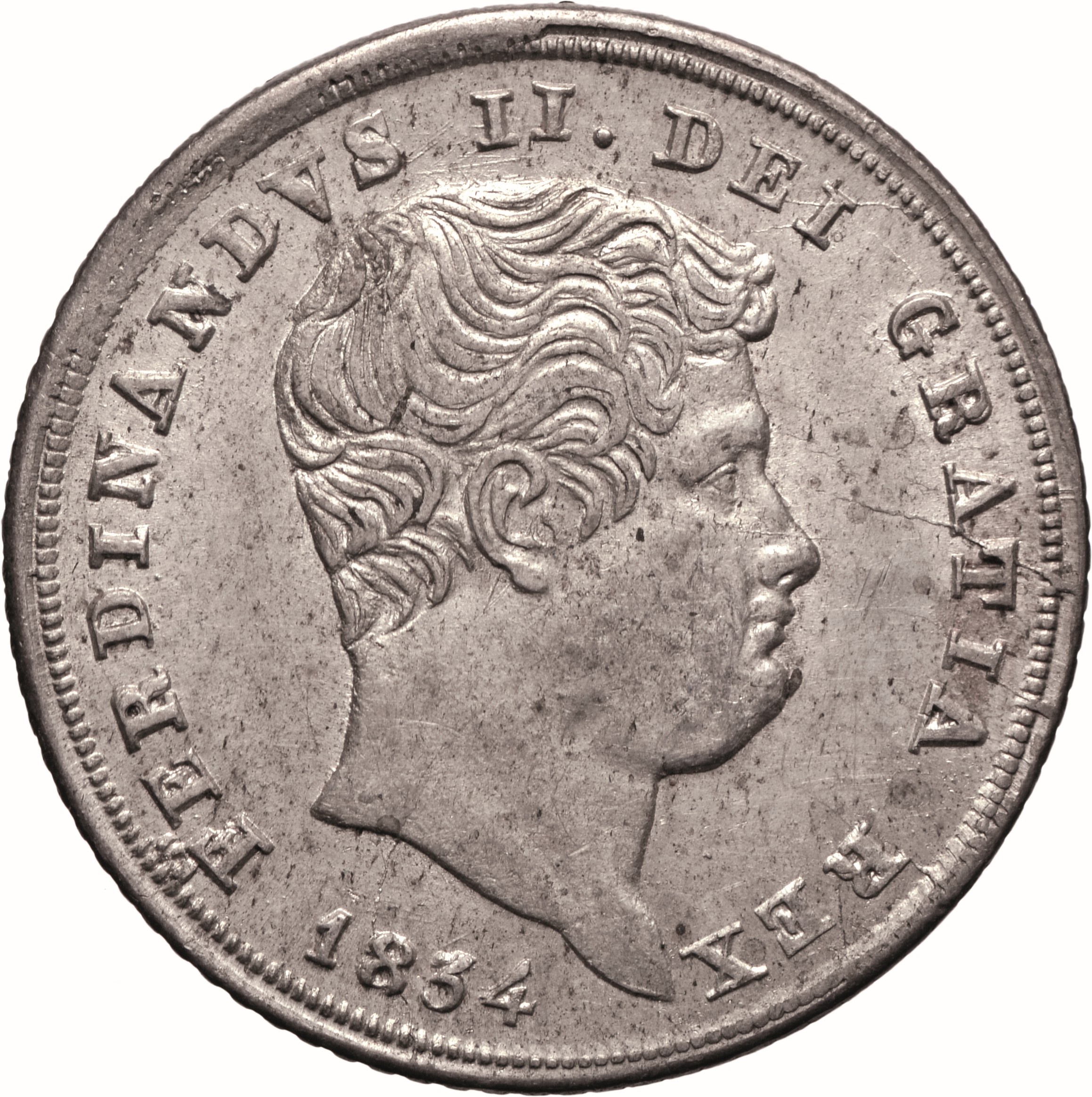 moneta - Carlino da 10 Grana (SECOLI/ XIX)