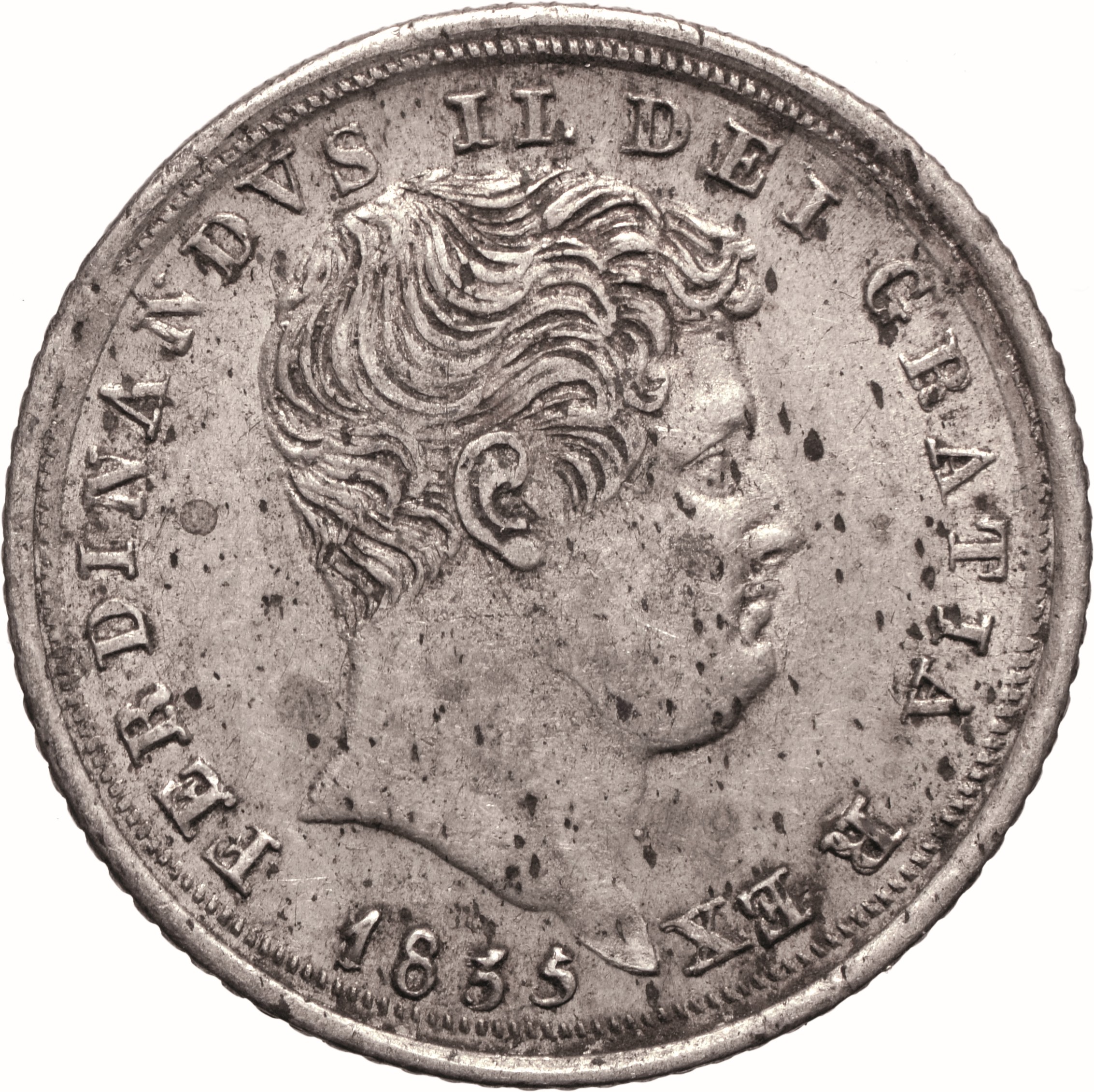 moneta - Carlino da 10 Grana (SECOLI/ XIX)